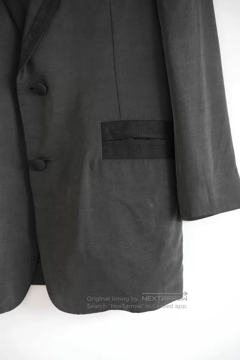 Yohji Yamamoto Yohji Yamamoto size 2 03 SS woven button silk blazer Size 36R - 5 Thumbnail