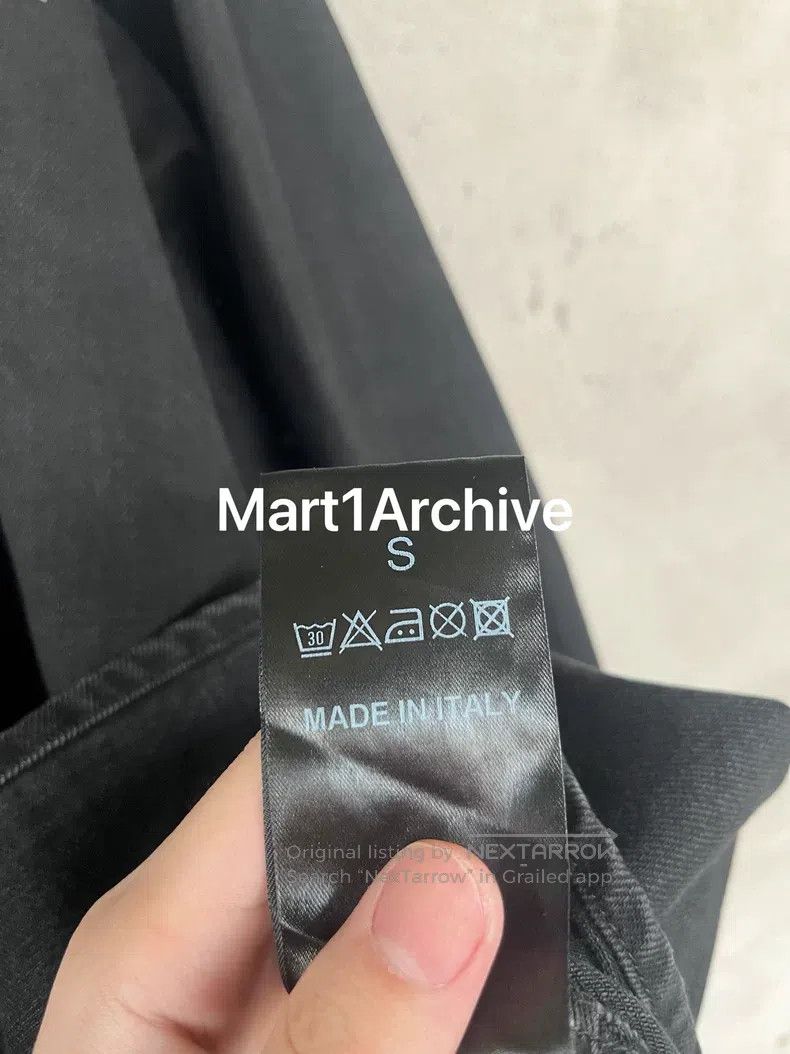 Raf Simons Raf Simons Black Portrait Leather Branding Loose Fit Jacke Size US S / EU 44-46 / 1 - 9 Thumbnail