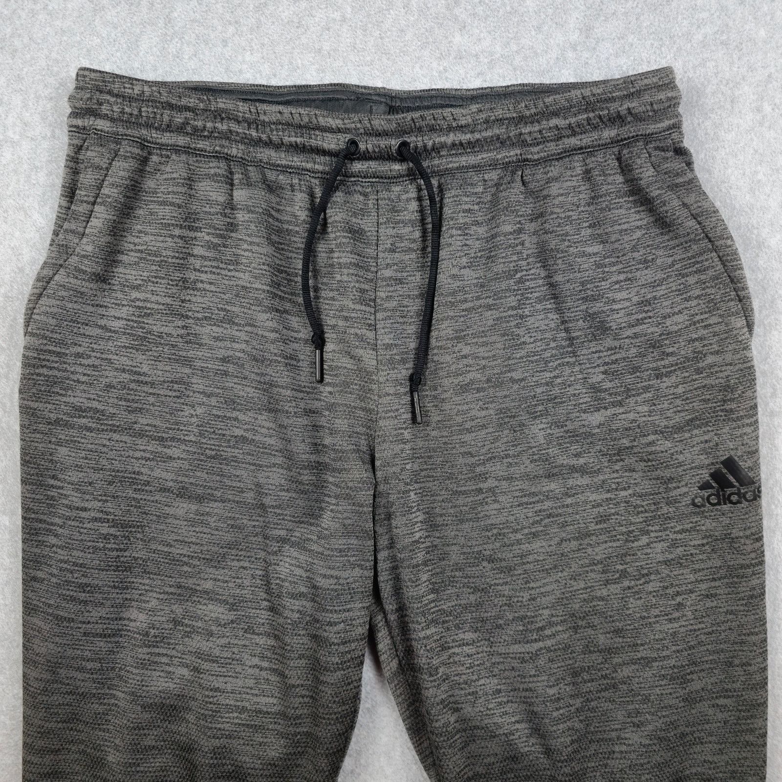 Adidas Adidas XL Training JoggersSweatpants Drawstring Pockets Gray Size US 34 / EU 50 - 3 Thumbnail
