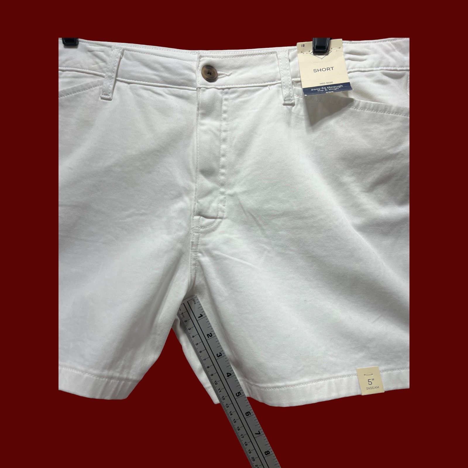 St. Johns Bay St. Johns Bay- Women's Mid Rise Secretly Slender 5" Inseam C Size 40" / US 18 - 8 Thumbnail