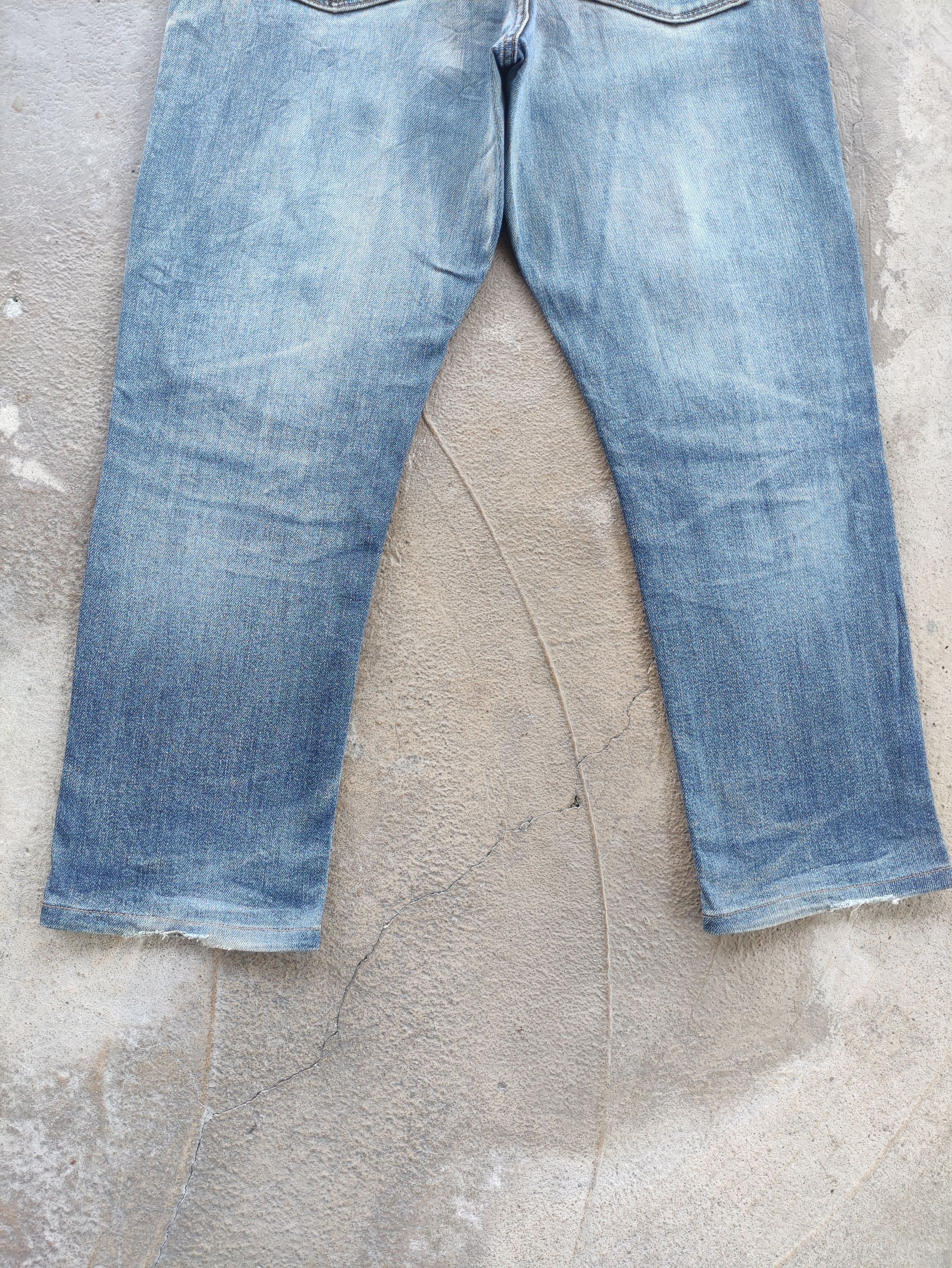 Japanese Brand Vintage Japanese Jean Distressed Faded Denim Pants Size US 37 - 10 Thumbnail