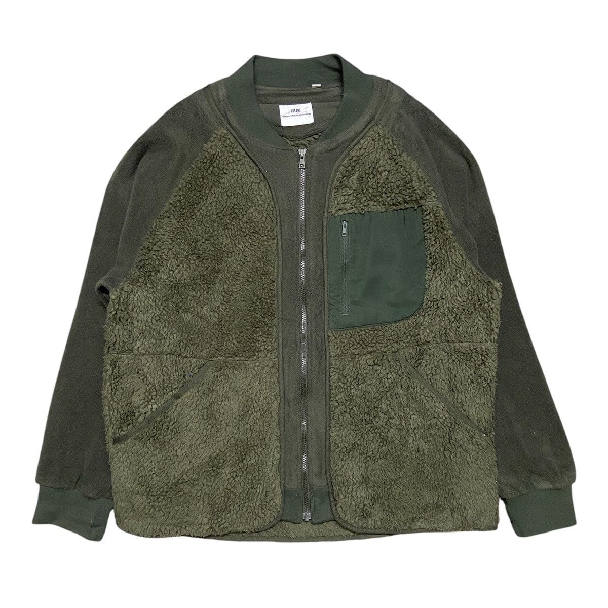 White Mountaineering White Mountaineering x Uniqlo Fleece Jacket Size US L / EU 52-54 / 3 - 1 Thumbnail