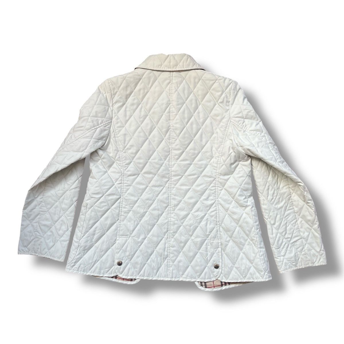 Burberry BURBERRY LONDON QUILTED NOVACHECK DESIGNER LIGHT JACKET Size XS / US 0-2 / IT 36-38 - 4 Thumbnail