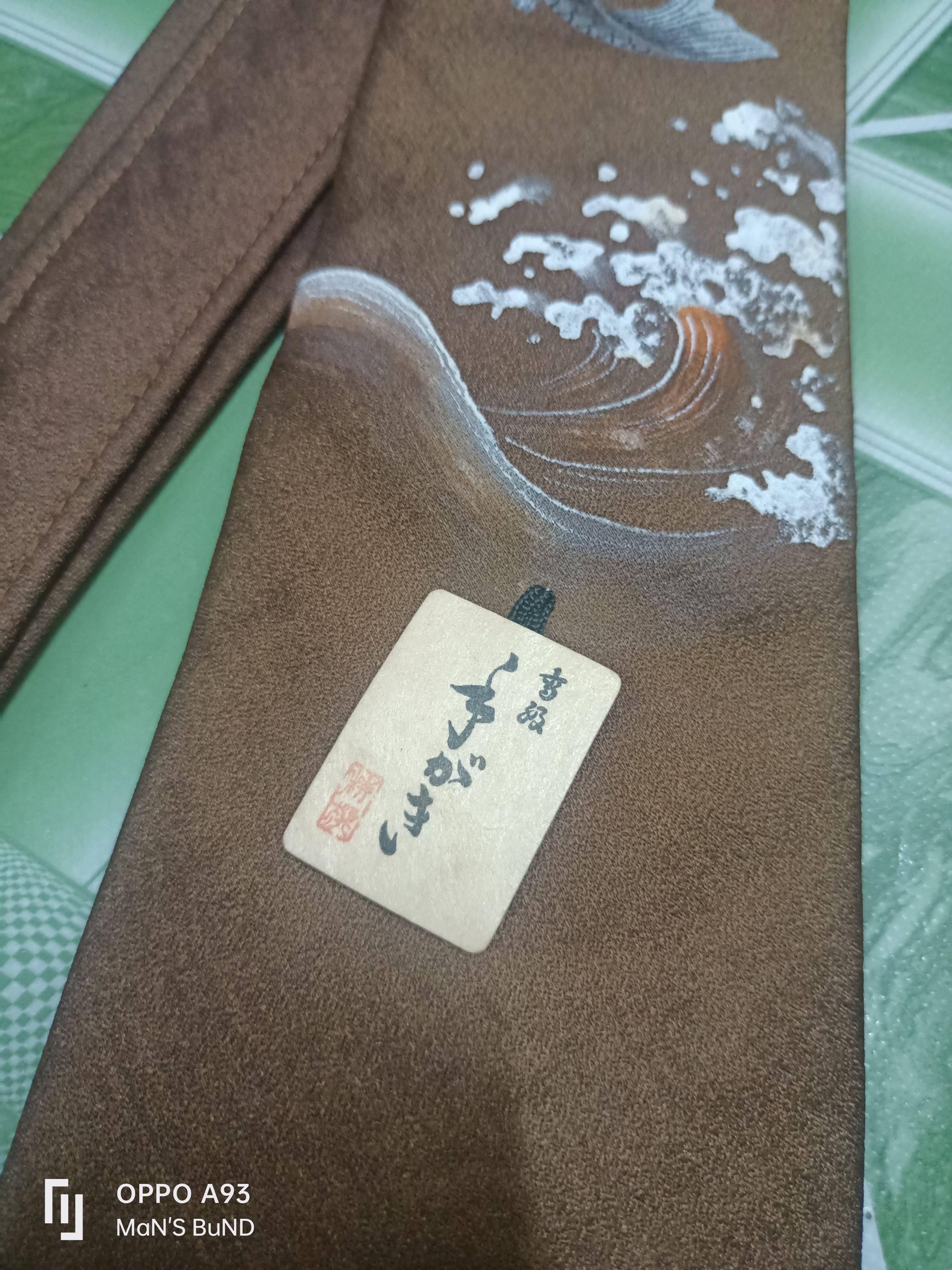 Japanese Brand × Vintage Vintage Tie koi Carp Design Size ONE SIZE - 4 Thumbnail