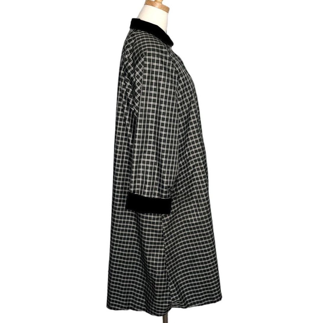 Vintage Vintage JG Hook plaid raincoat removable lining size 10P Size L / US 10 / IT 46 - 6 Thumbnail