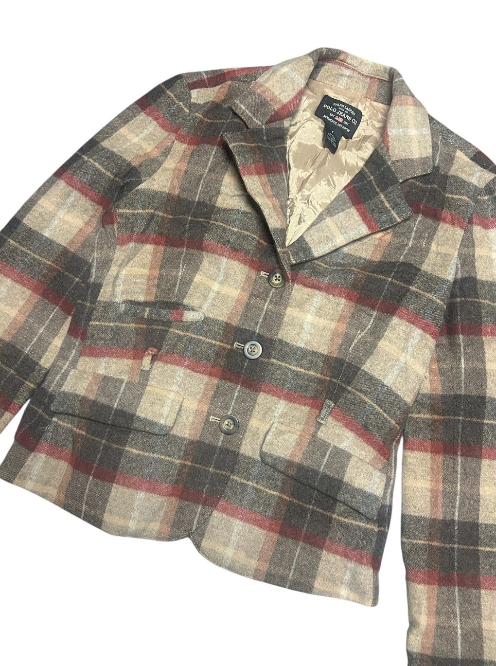 Polo Ralph Lauren Polo Ralph Lauren Wool women blazer Size S / US 4 / IT 40 - 2 Thumbnail