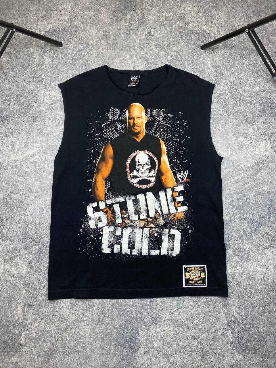 Vintage Stone Cold WWE Wrestling Shirt 2007 Size US L / EU 52-54 / 3 - 1 Thumbnail