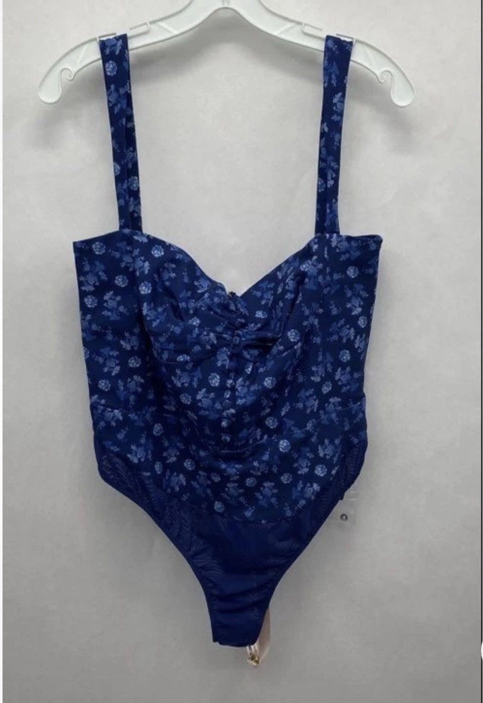 House of CB House Of CB Women's Floral Corset Bodysuit - Size L+ Size XL / US 12-14 / IT 48-50 - 1 Thumbnail