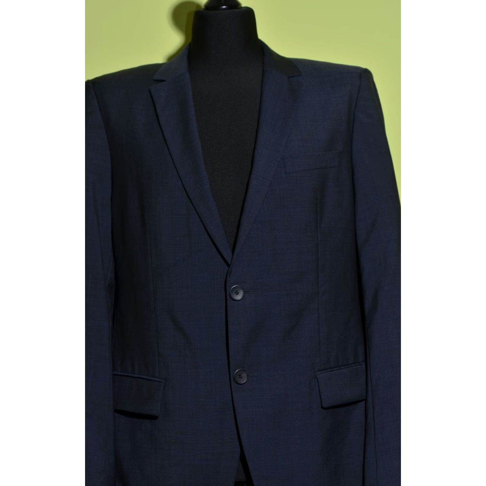 Hugo Boss HUGO BOSS Blazer Jacket Mens Wool Grey 2 Button Size 50 Regular US40R UK40 IT50 Colour Grey Year Size 50R - 2 Thumbnail