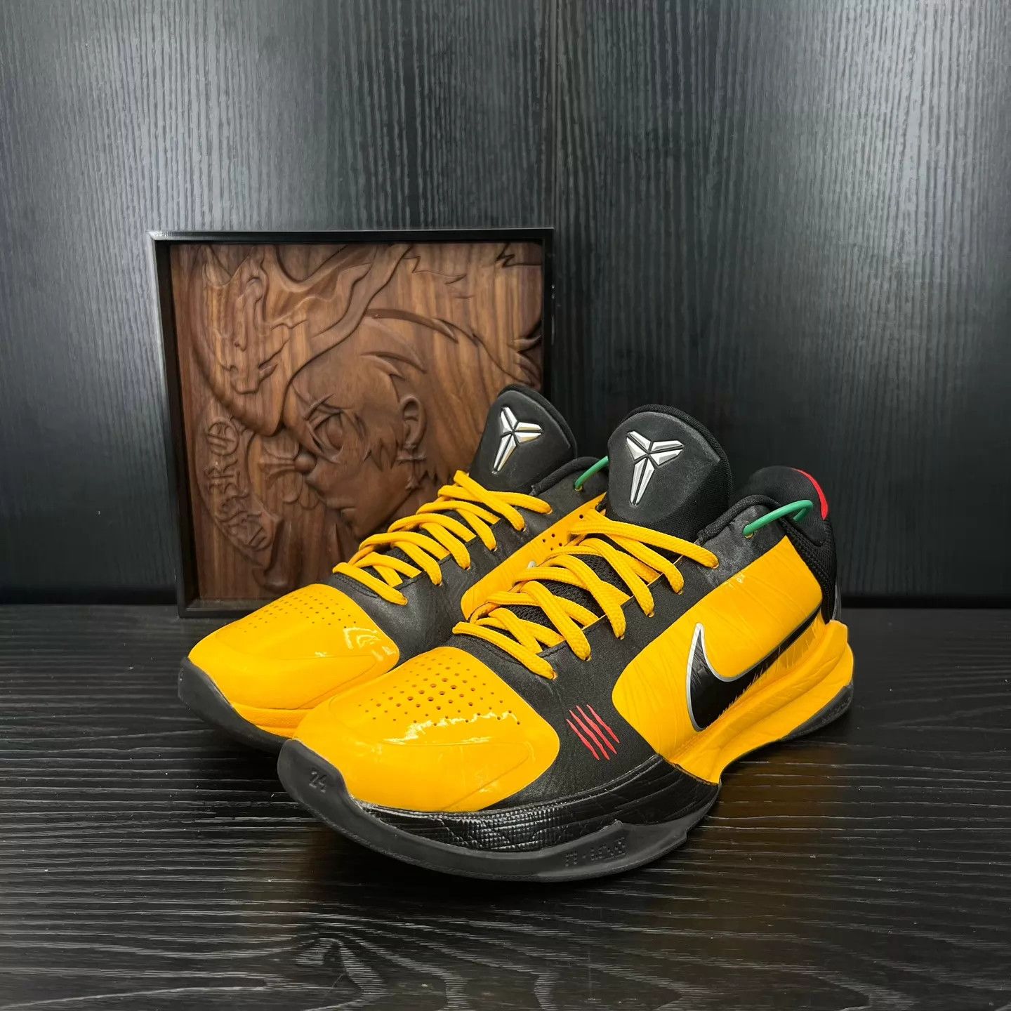 Nike Nike ZK5 Bruce Lee Black/Yellow 40.5 Like New Size US 7.5 / EU 40-41 - 1 Thumbnail