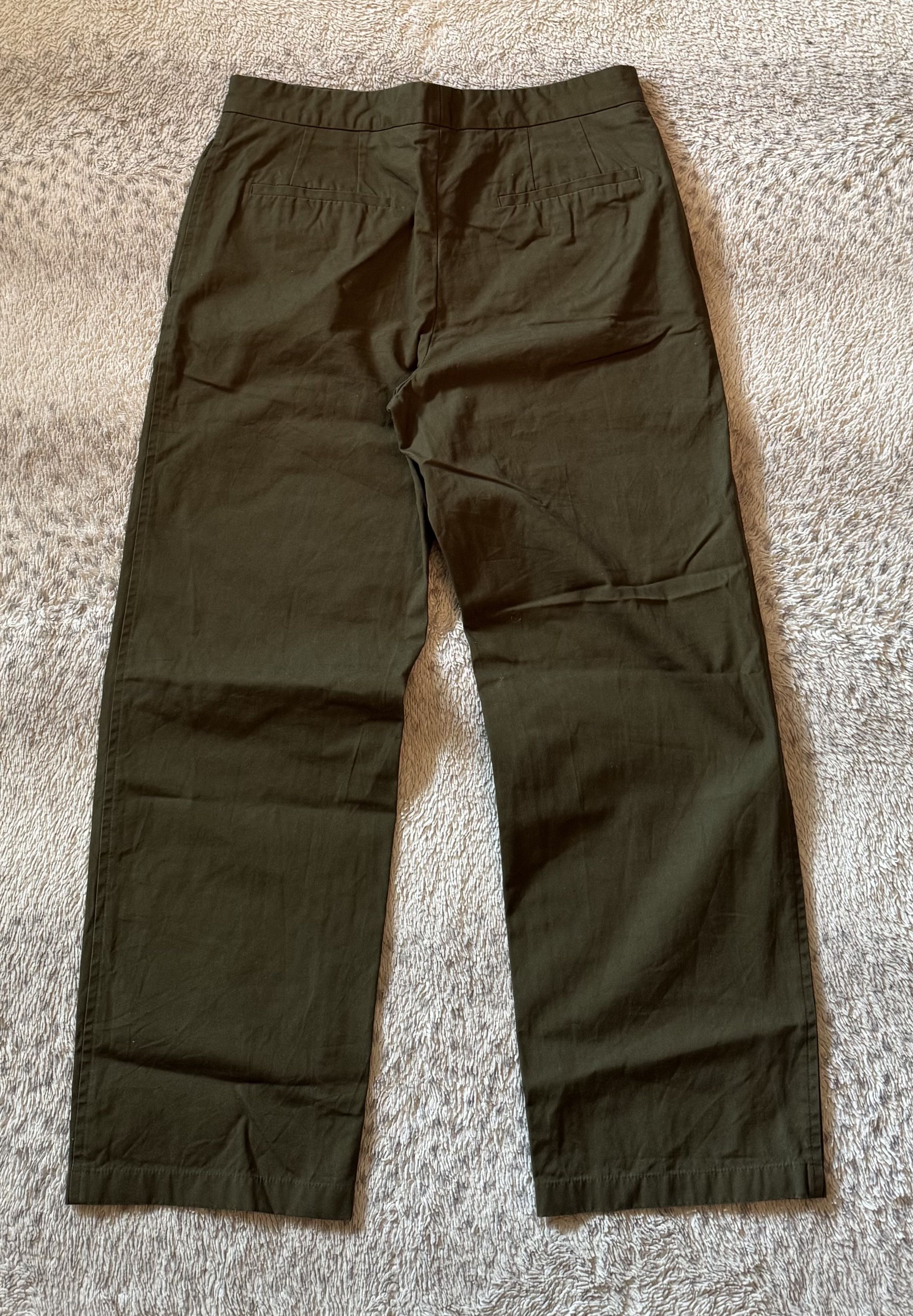 Jil Sander Jil Sander Vintage 2000s Olive Pants Size 36 Size 25" / US 0 / IT 36 - 2 Thumbnail