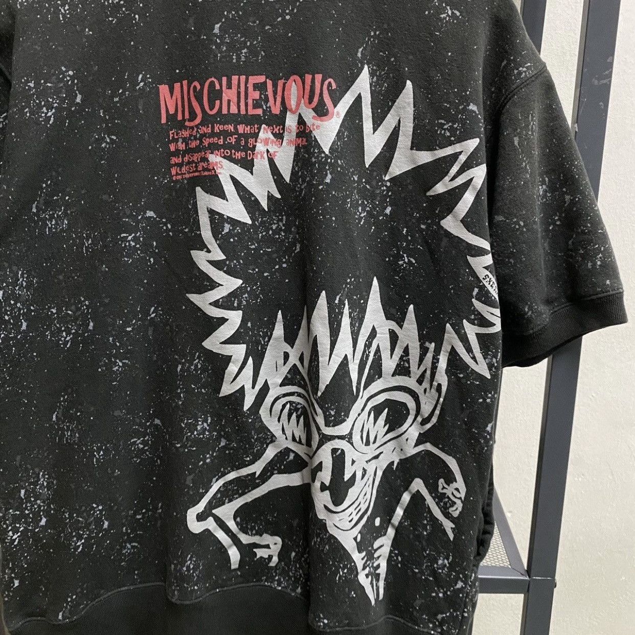 Beauty Beast Vintage Mischievous Skunk Punk by Emi Nakayama Short Varsity Size US M / EU 48-50 / 2 - 5 Thumbnail