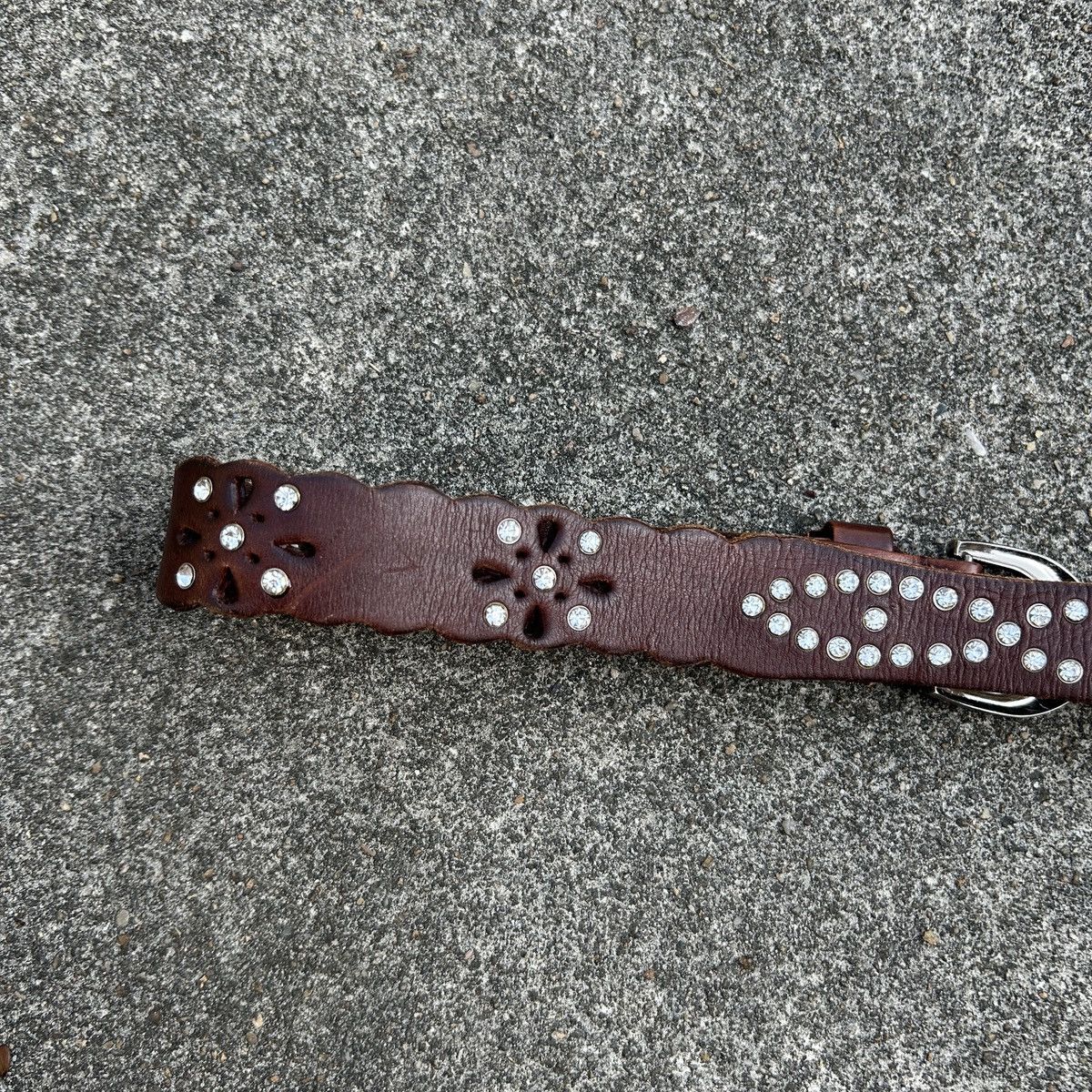 Vintage Vintage studded leather belt (Kapital Style) Size ONE SIZE - 5 Thumbnail