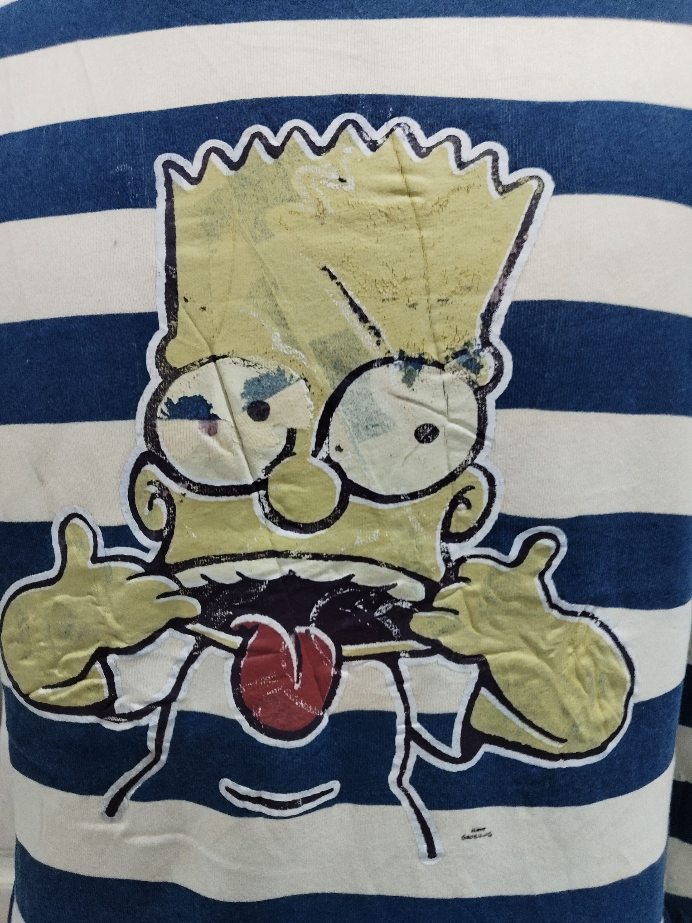 Dickies × The Simpsons × Vintage Vintage Dickies X The Simpsons Cartoon Parody Sweatshirt Size US M / EU 48-50 / 2 - 4 Thumbnail