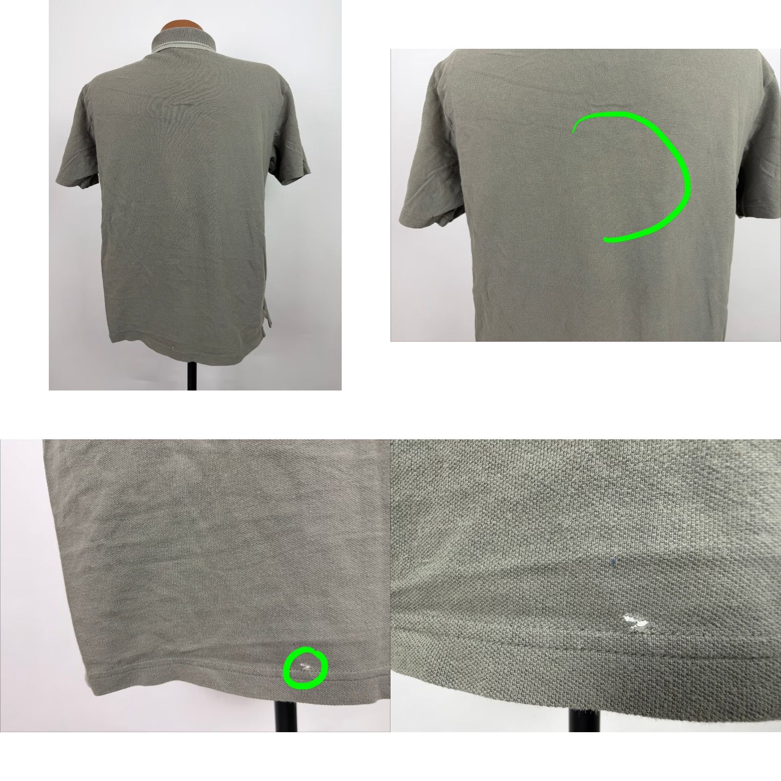 Guess VINTAGE GUESS Button-Up Shirt Men's Large Pique Knit Cotton Beige 2000s Y2K Retro Hipster Short Sleeve Size US L / EU 52-54 / 3 - 8 Thumbnail