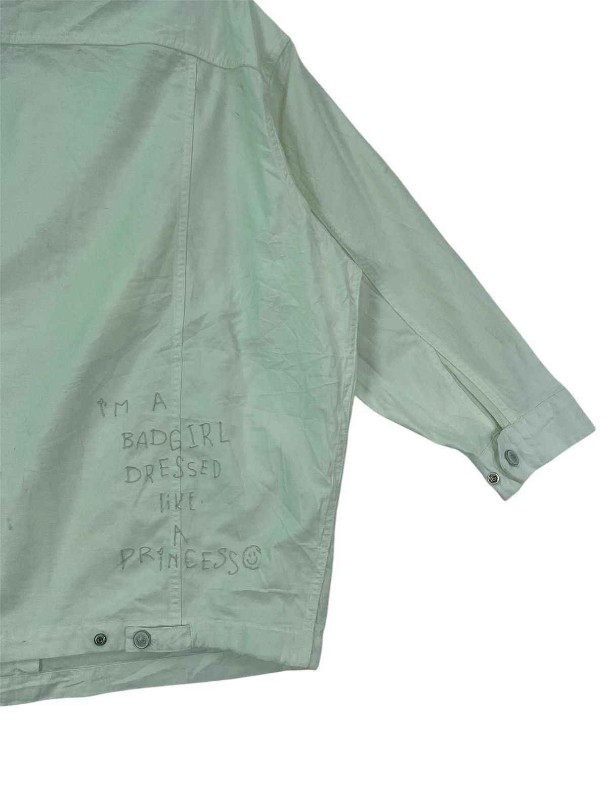 Japanese Brand Spick & Spun military feild jacket chanstitch word logo Size S / US 4 / IT 40 - 6 Thumbnail