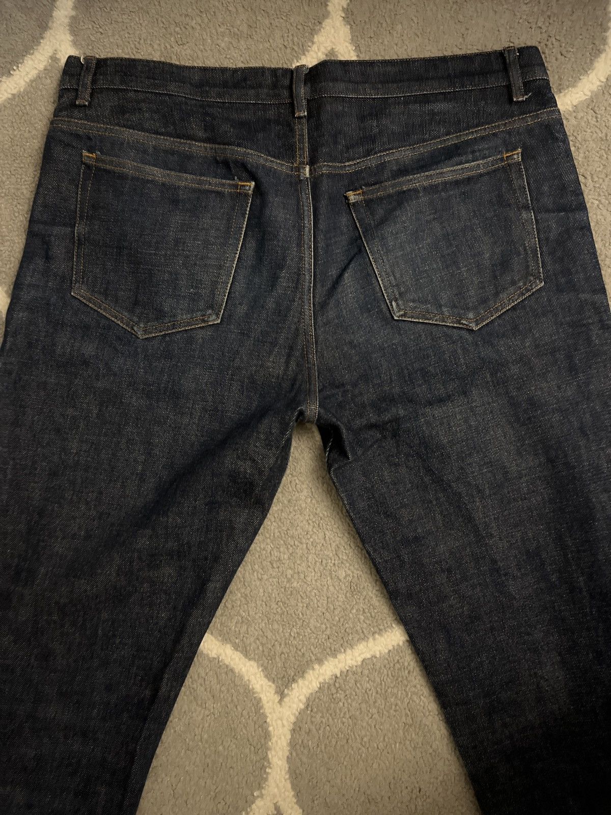 A.P.C. A.P.C | Fairfax Jeans: Japanese Raw Indigo Size US 33 - 1 Thumbnail