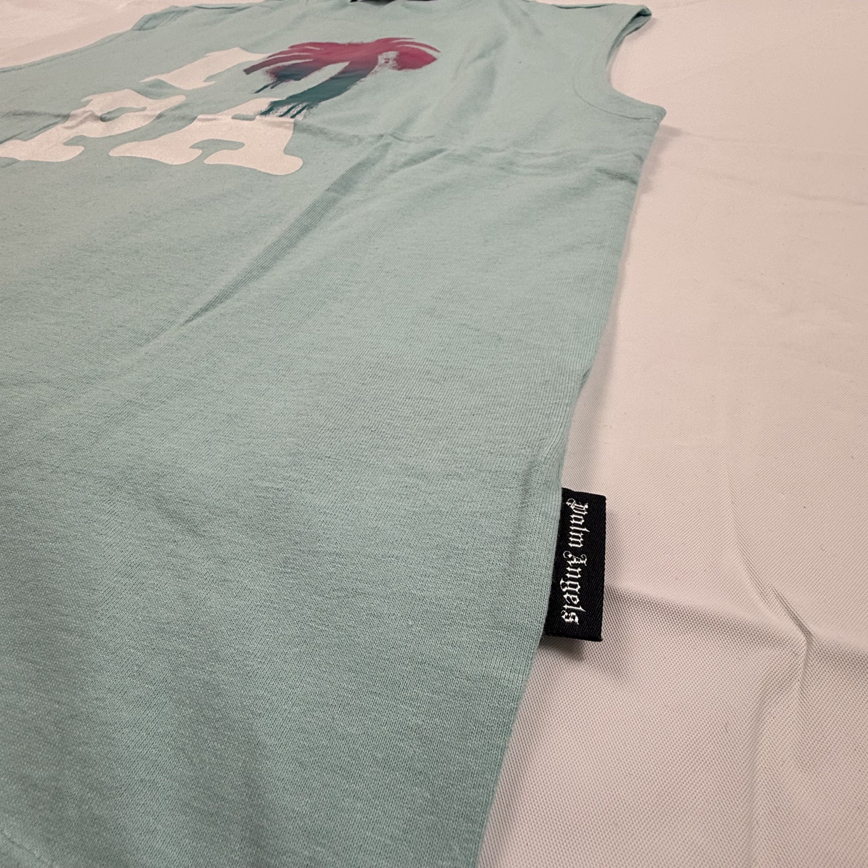 Palm Angels Palm Angels Mens Palm Tree Graphic Sleeveless T-Shirt Size US M / EU 48-50 / 2 - 13 Thumbnail
