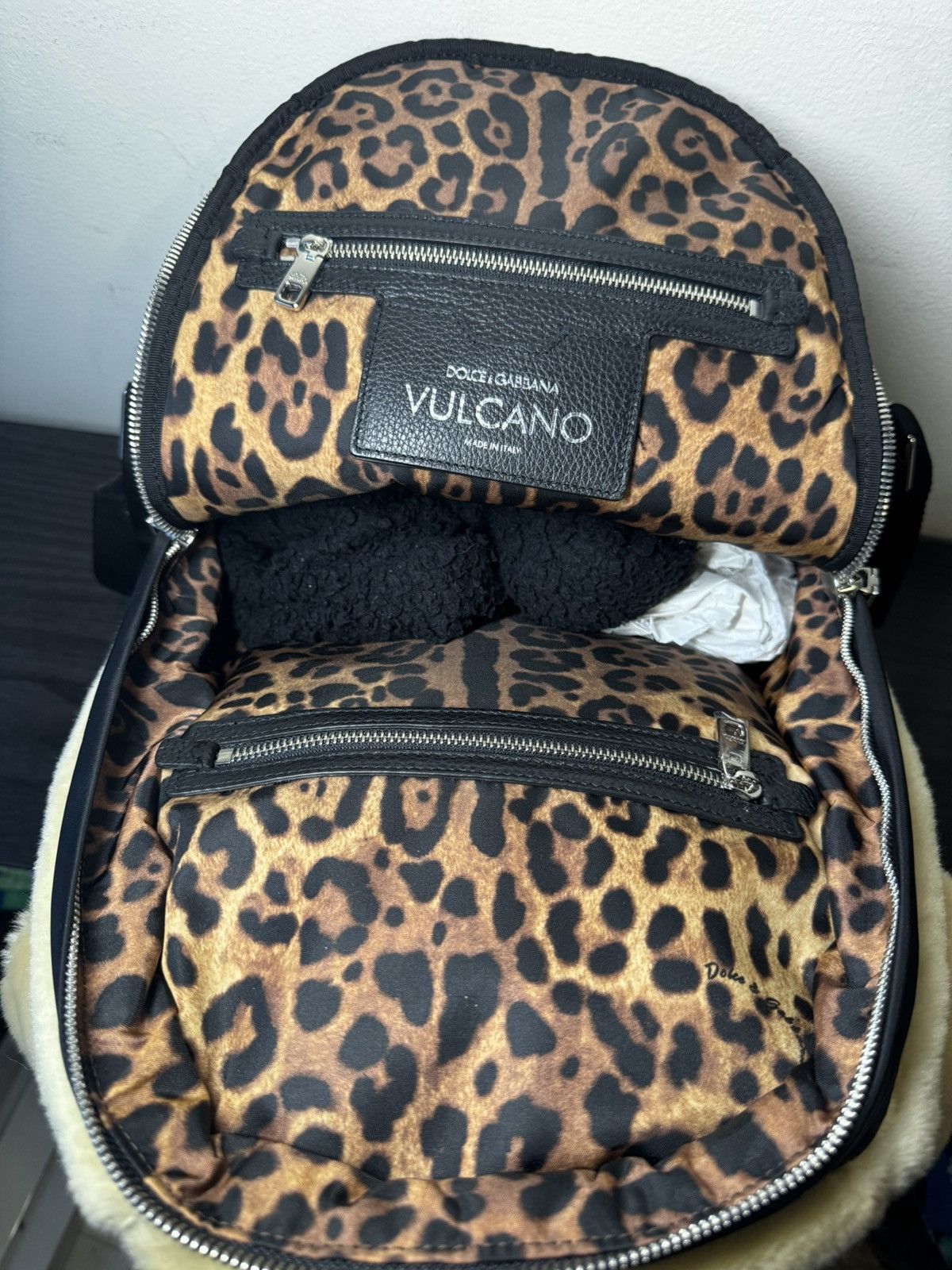 Dolce & Gabbana Dolce & Gabbana Lion Backpack Size ONE SIZE - 7 Thumbnail