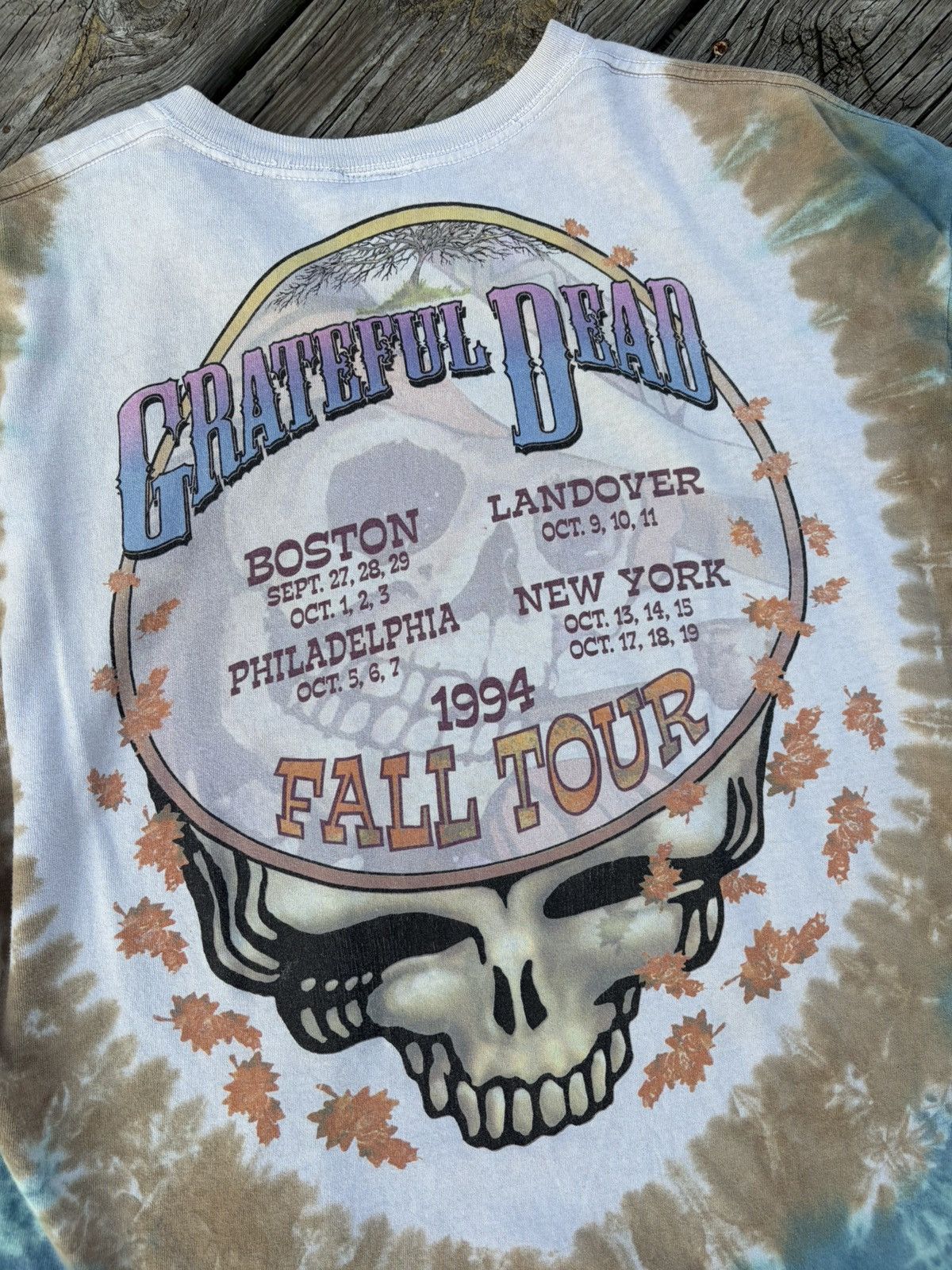 Liquid Blue 1994 Grateful Dead tour AOP graphic shirt Size US XL / EU 56 / 4 - 7 Thumbnail