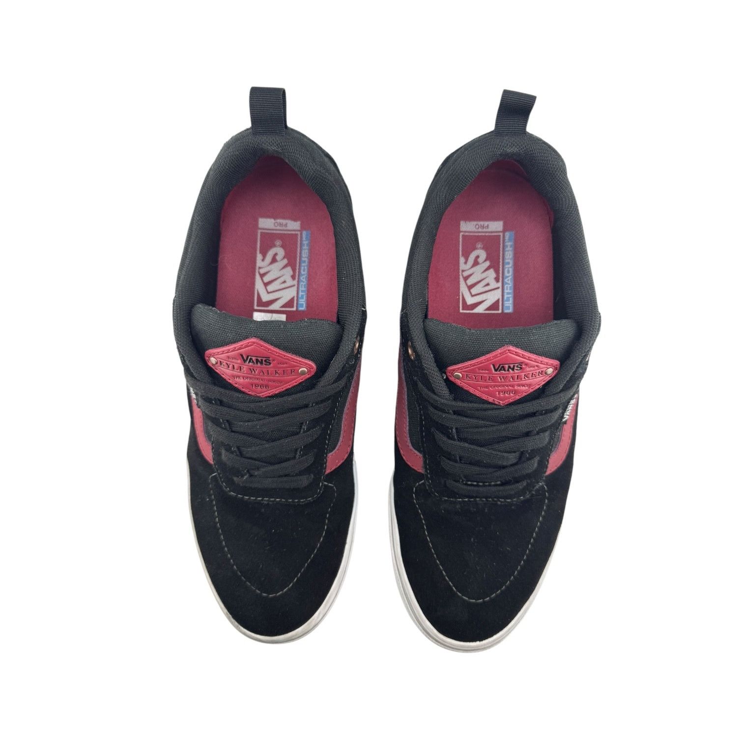 Vans Vans Kyle Walker Pro Skate Shoes Classic Black & Red 9/10.5 Size US 9 / EU 42 - 2 Thumbnail