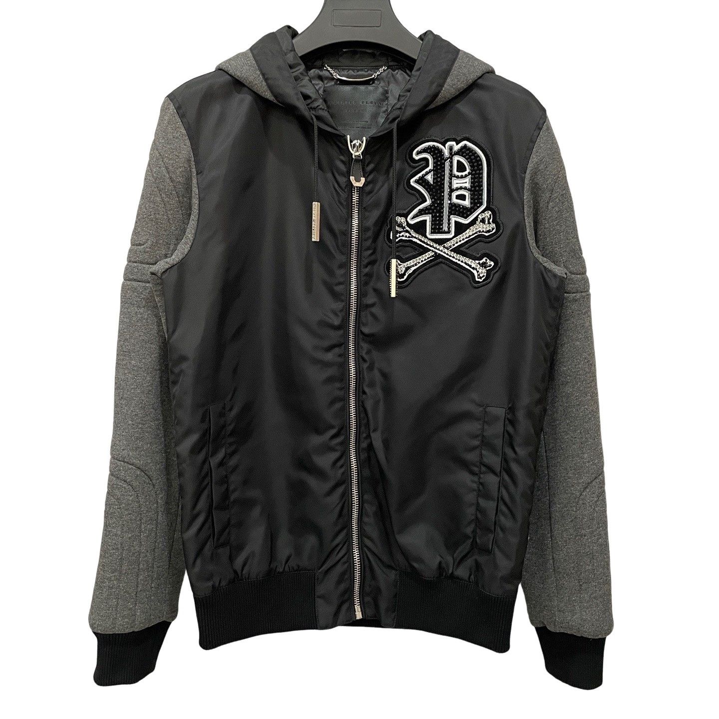 Philipp Plein Philipp Plein Embroidered Skull Hooded Jacket L Size US L / EU 52-54 / 3 - 1 Thumbnail