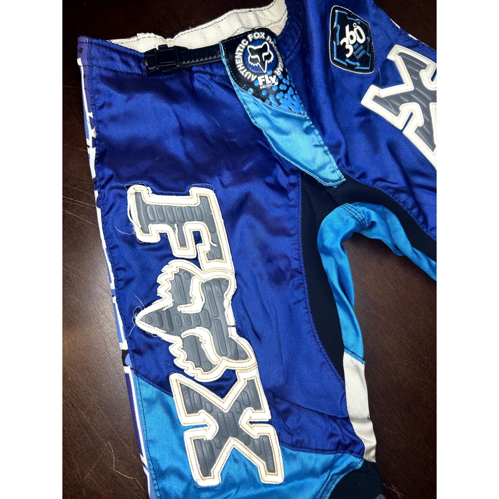 Fox Racing 90s/Y2K ATV Motocross Fox 360 Kevlar Race Pants Racing Gear Size US 32 / EU 48 - 13 Thumbnail