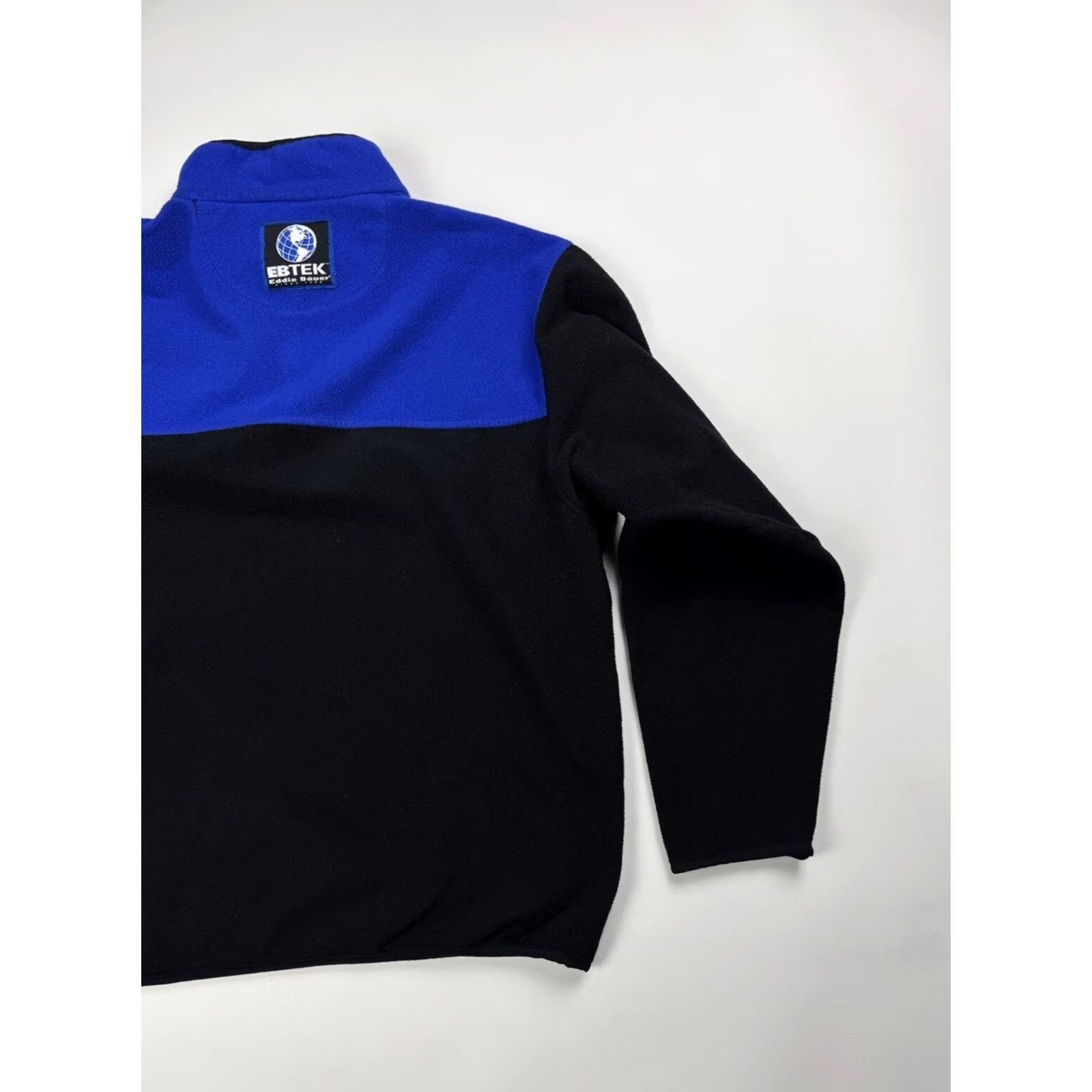 Eddie Bauer VINTAGE Eddie Bauer Ebtek Jacket Men's Small 1/4 Zip Fleece Black Polartec USA Ebtek 1/4 Zip Lightweight Size S Regular Size US S / EU 44-46 / 1 - 7 Thumbnail