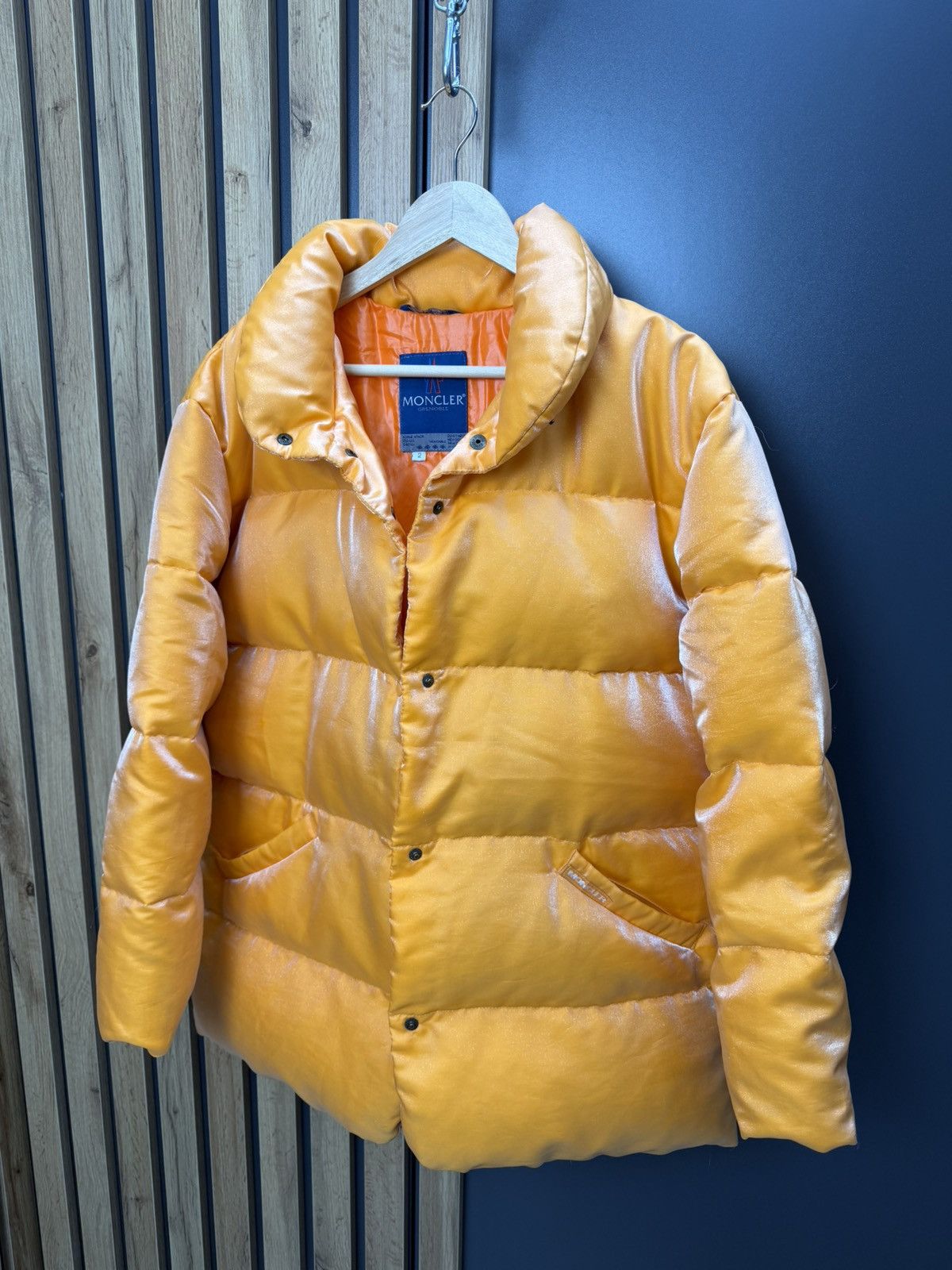 Moncler Grenoble Moncler Grenoble Women’s Orange Down Puffer Jacket Size 2 Size M / US 6-8 / IT 42-44 - 14 Thumbnail