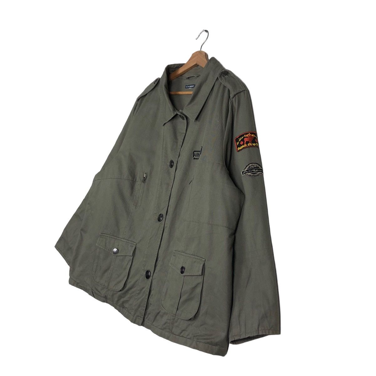 Japanese Brand 🔥Vintage Chore Inspector Jacket ActiveWear Military Size US L / EU 52-54 / 3 - 2 Thumbnail