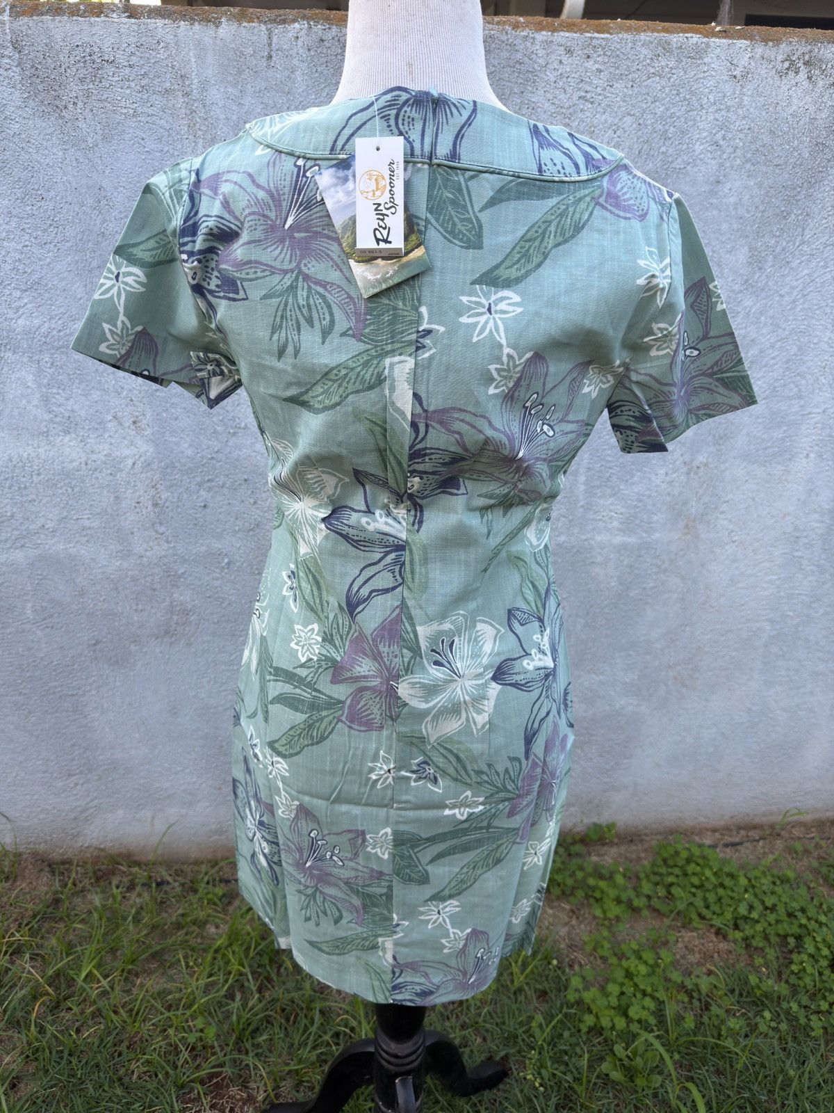 Reyn Spooner New Reyn Spooner Stargazer Short Dress Green Women's 6 Size M / US 6-8 / IT 42-44 - 2 Thumbnail