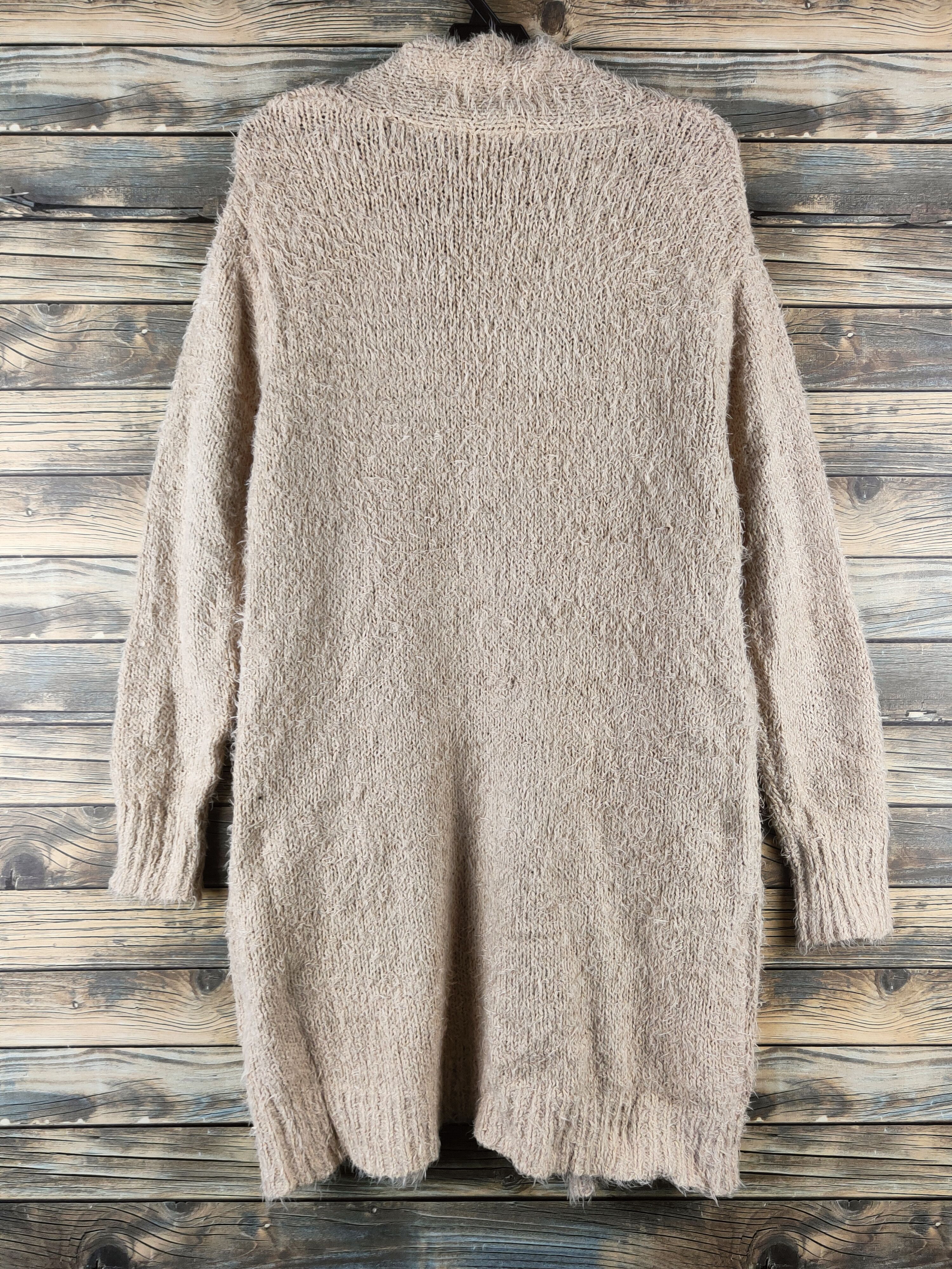 Japanese Brand DL As know as Beige Fur Mohair Knitwear Cardigan #46-938 Size M / US 6-8 / IT 42-44 - 6 Thumbnail