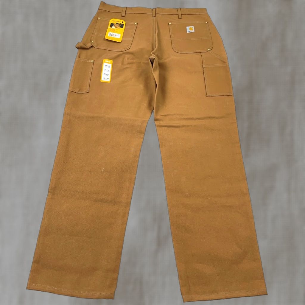 Carhartt Carhartt Pants Men 38x34 Brown Loose Fit Duck Canvas Double Knee USA Baggy 90s Workwear B01 Size US 38 / EU 54 - 1 Thumbnail