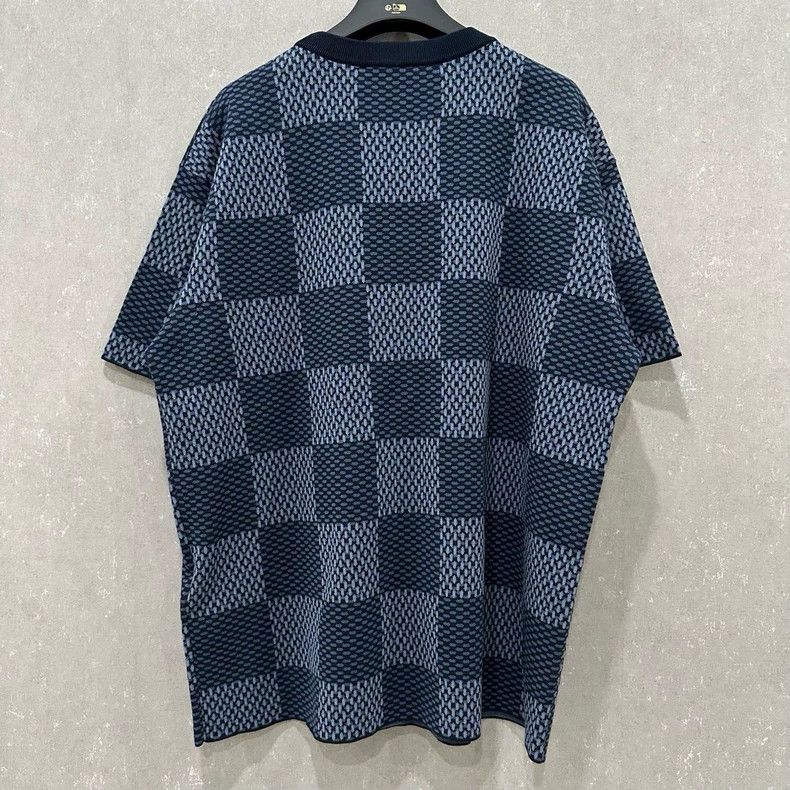 Louis Vuitton Louis Vuitton Fei Dong rhinestone checkerboard short sleev Size US L / EU 52-54 / 3 - 2 Thumbnail
