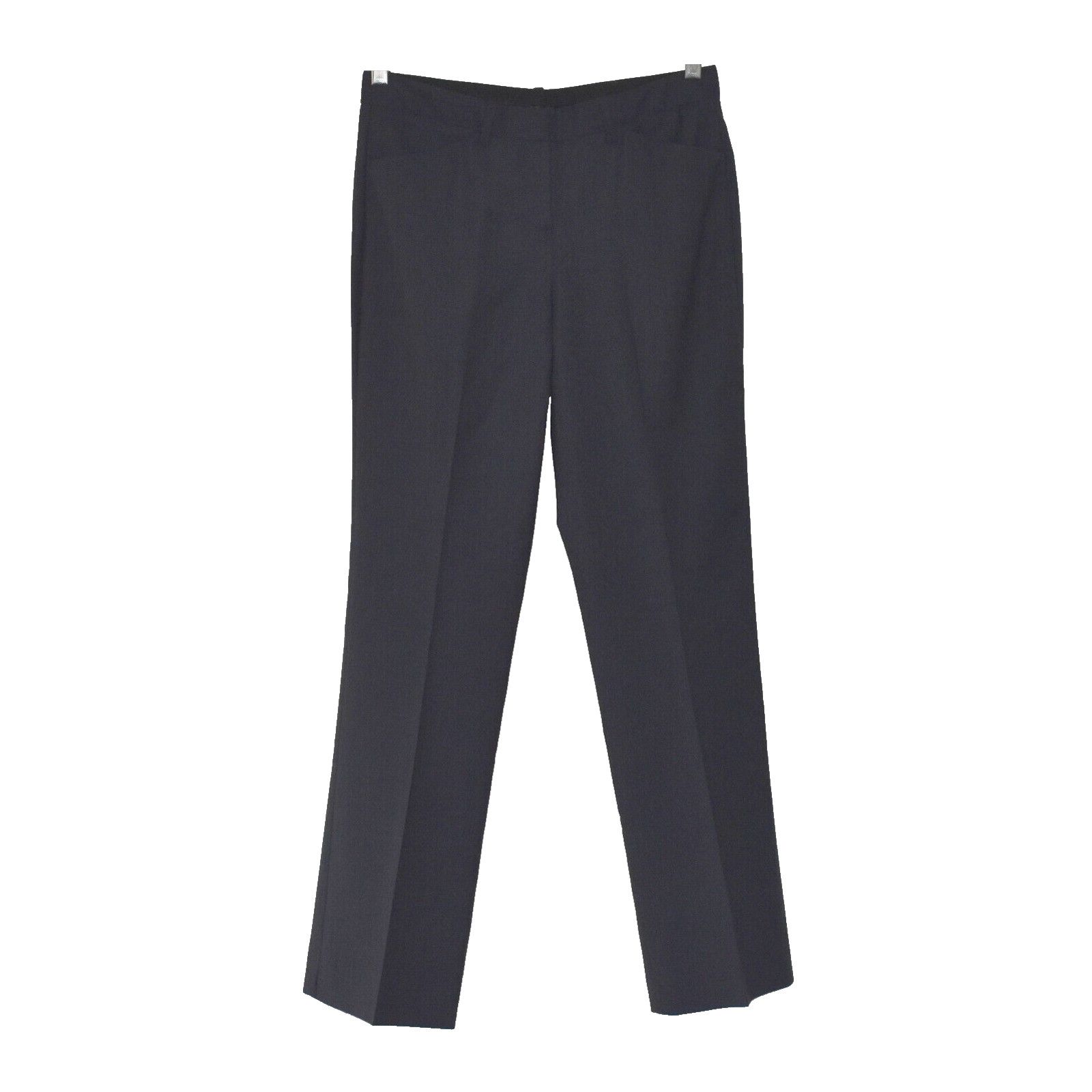 Theory THEORY Max 2 Adjure Navy Wool Slim Straight Trouser Pants 4 Size 27" / US 4 / IT 40 - 1 Thumbnail