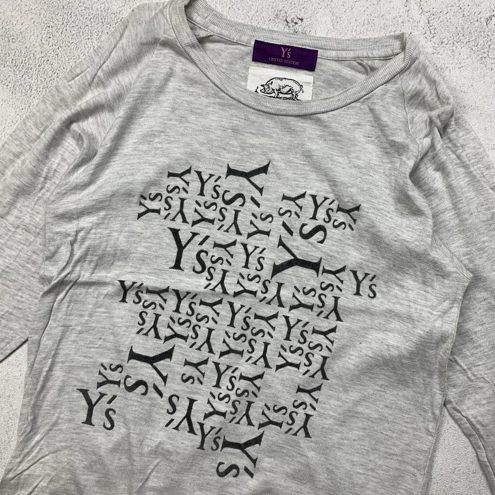 Yohji Yamamoto Y’s Limited Edition Longsleeve Tshirt Size S / US 4 / IT 40 - 2 Thumbnail
