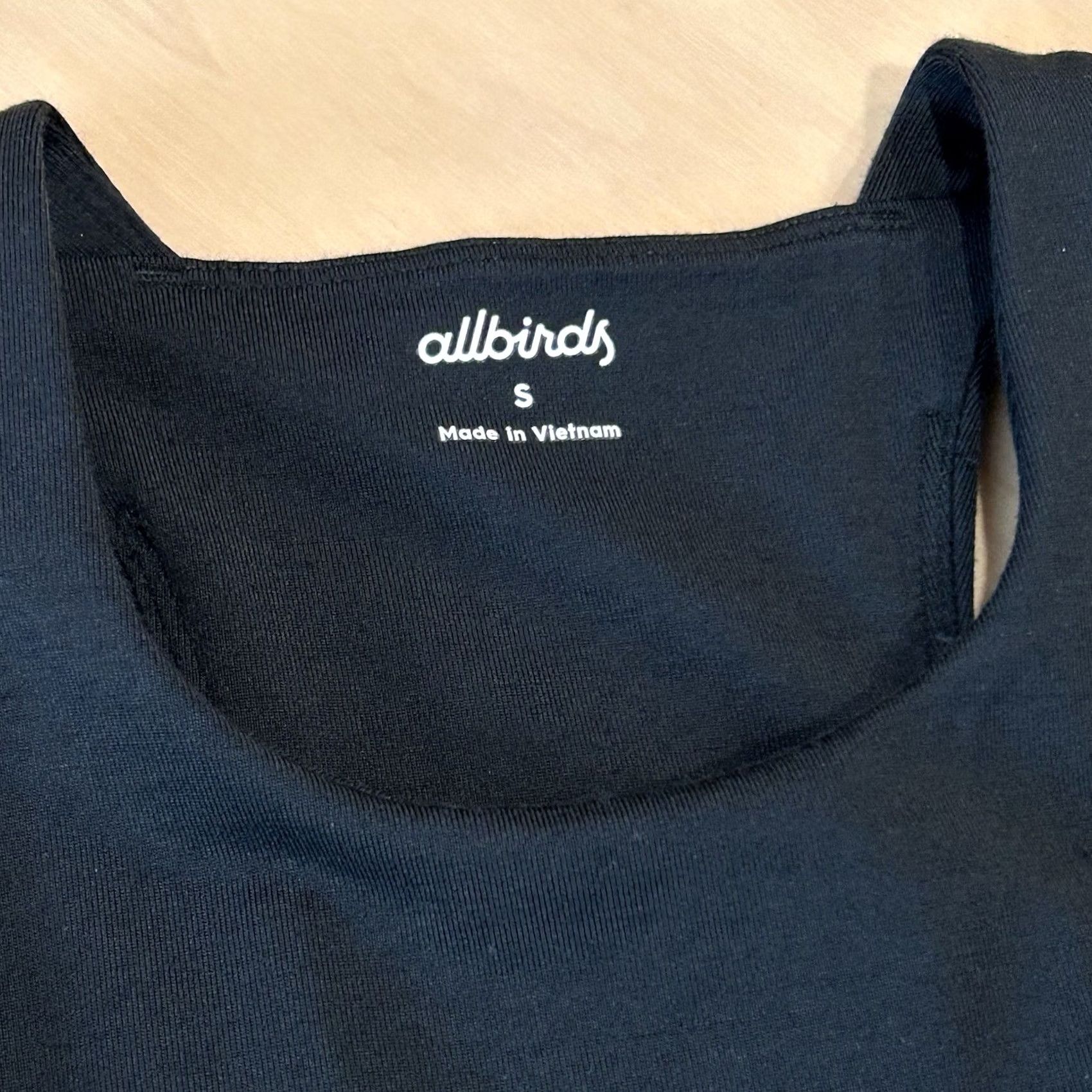 Allbirds Allbirds Black Women’s Tank S Sleeveless Pullover Athletic Fit Size ONE SIZE - 3 Thumbnail