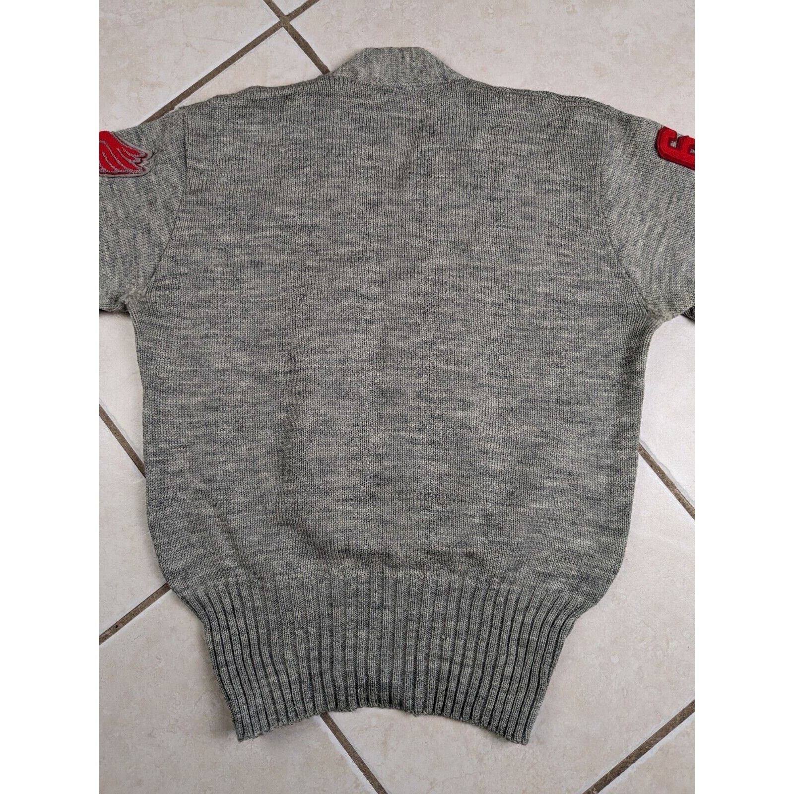 Other Vtg 1960s Art Knitting Mill Sweater Letterman Detroit Size US M / EU 48-50 / 2 - 16 Thumbnail