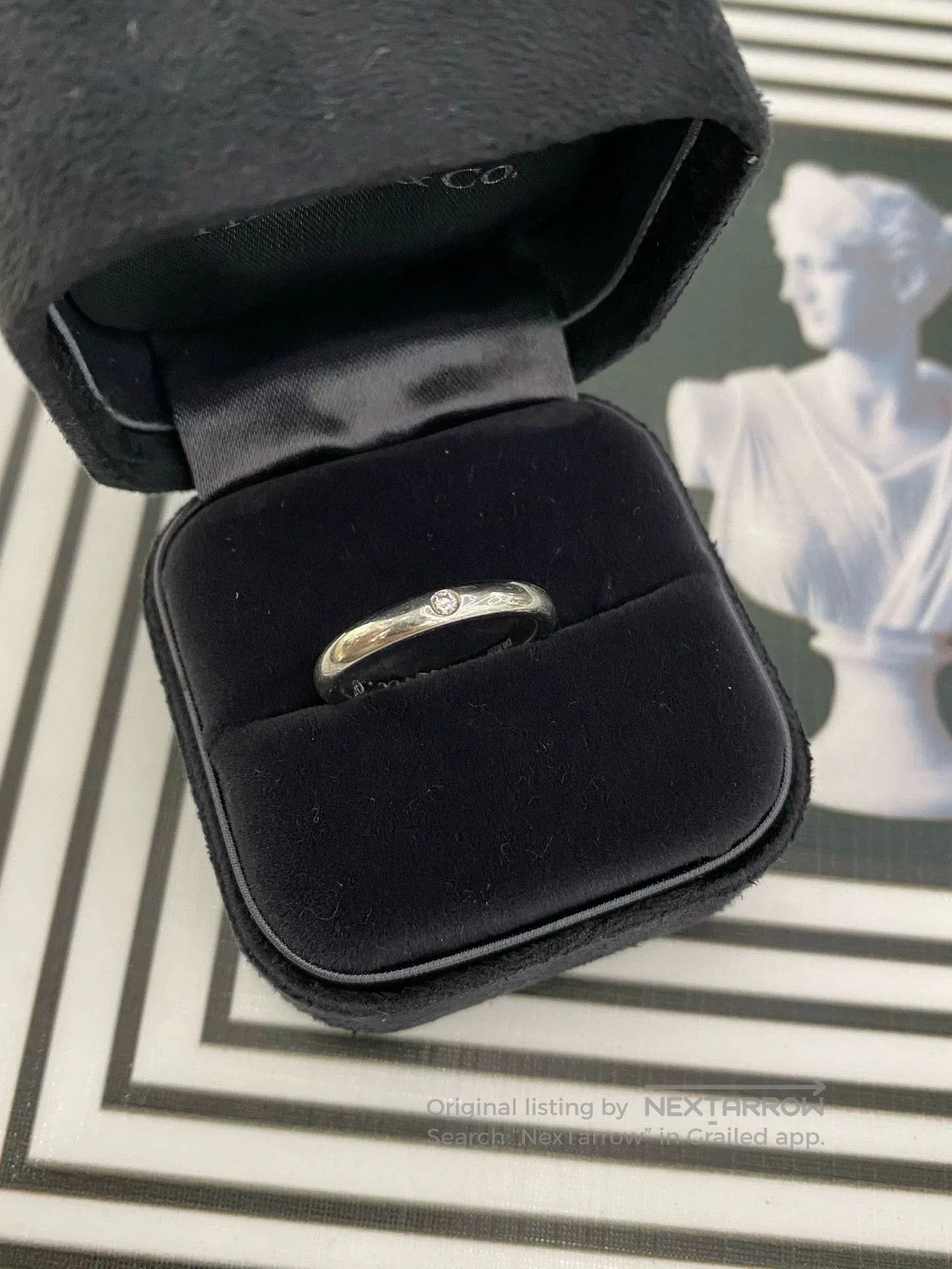 Tiffany & Co. Tiffany PT950 Ring Size 50. Size ONE SIZE - 2 Thumbnail