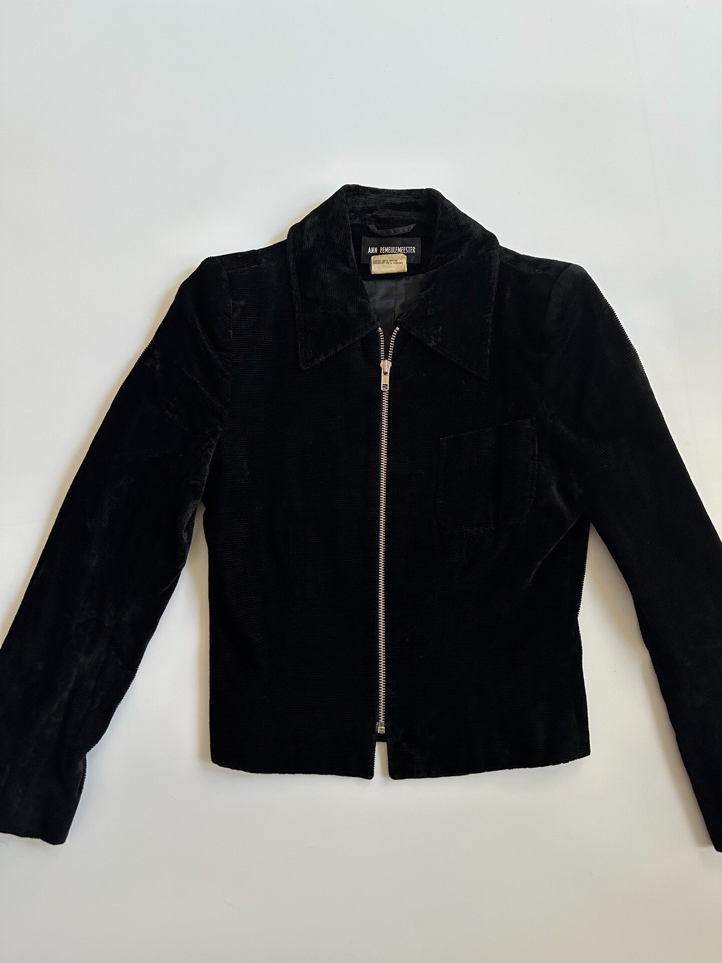 Ann Demeulemeester Ann demeulemeester Early velvet jacket| Size L / US 10 / IT 46 - 5 Thumbnail
