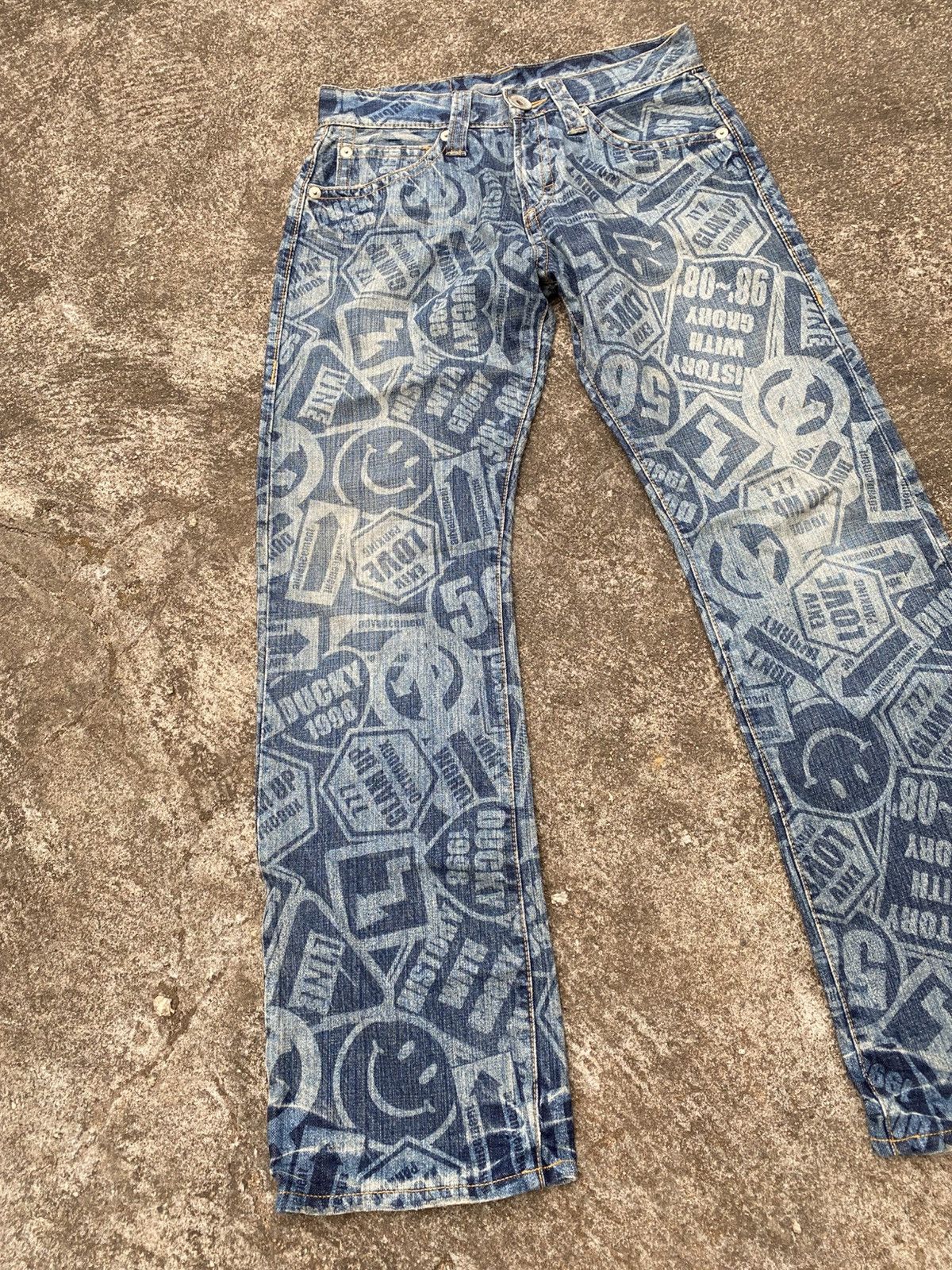 Japanese Brand Co n Lu over print Size US 30 / EU 46 - 3 Thumbnail