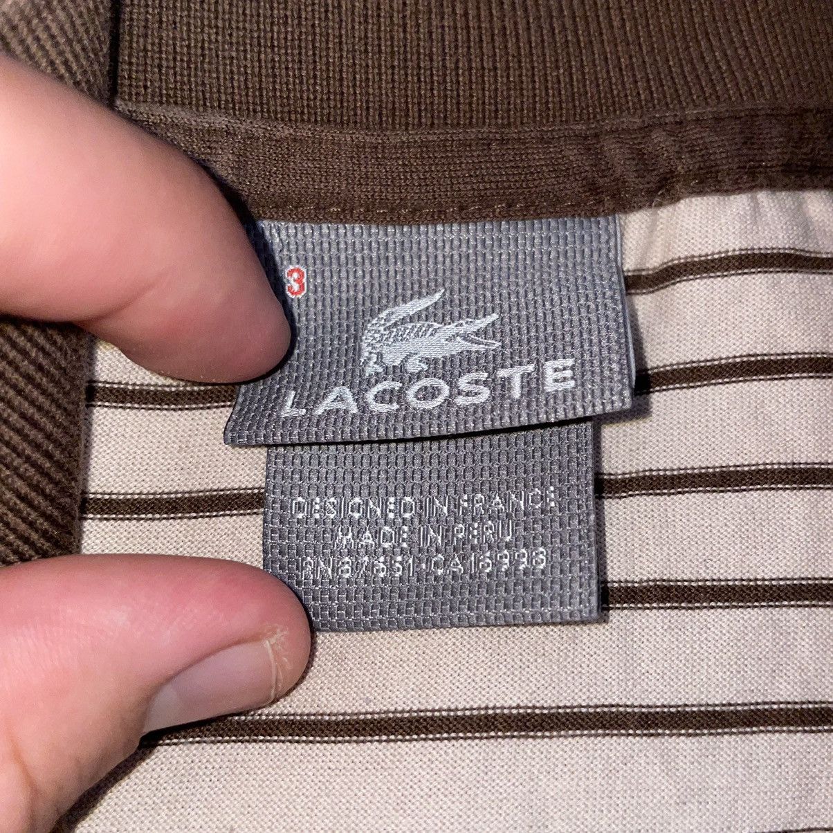 Lacoste Vintage Lacoste Stripped Polo Size US S / EU 44-46 / 1 - 4 Thumbnail