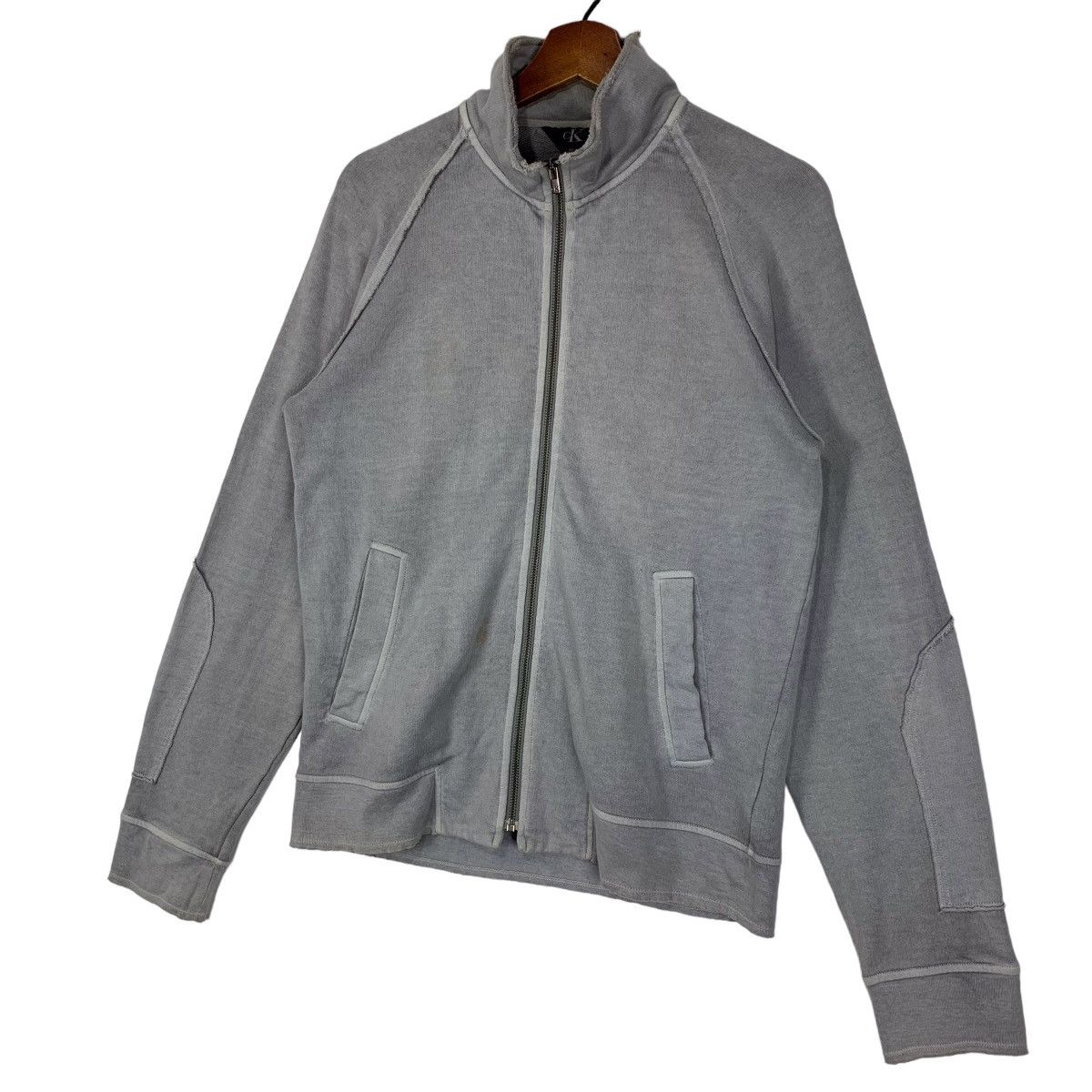 Calvin Klein × Vintage Vintage Calvin Klein Deconstructed Zip Up Jacket Size US S / EU 44-46 / 1 - 3 Thumbnail