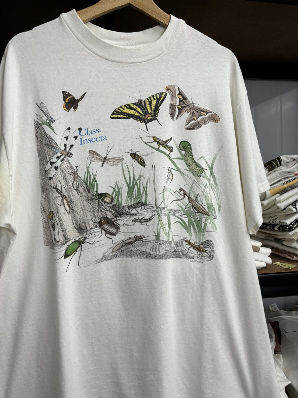 Vintage RARE! Vintage 90’s Class Insecta Animal Tee Size US XL / EU 56 / 4 - 1 Thumbnail