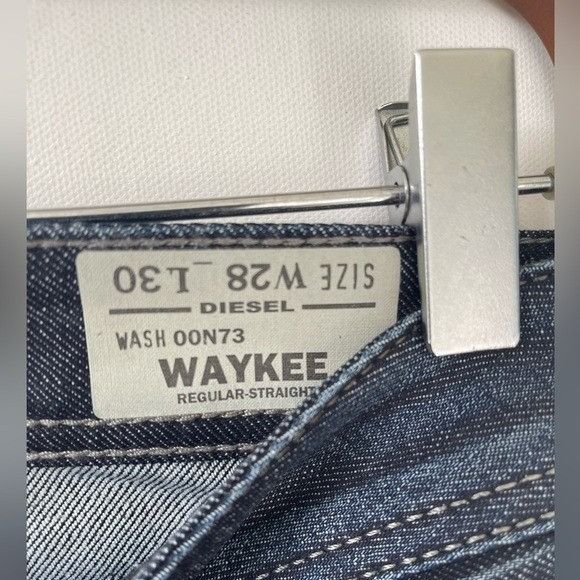 Diesel Diesel Waykee Men’s Jeans Size 28x30 Regular Straight Fit Da Size US 28 / EU 44 - 6 Thumbnail