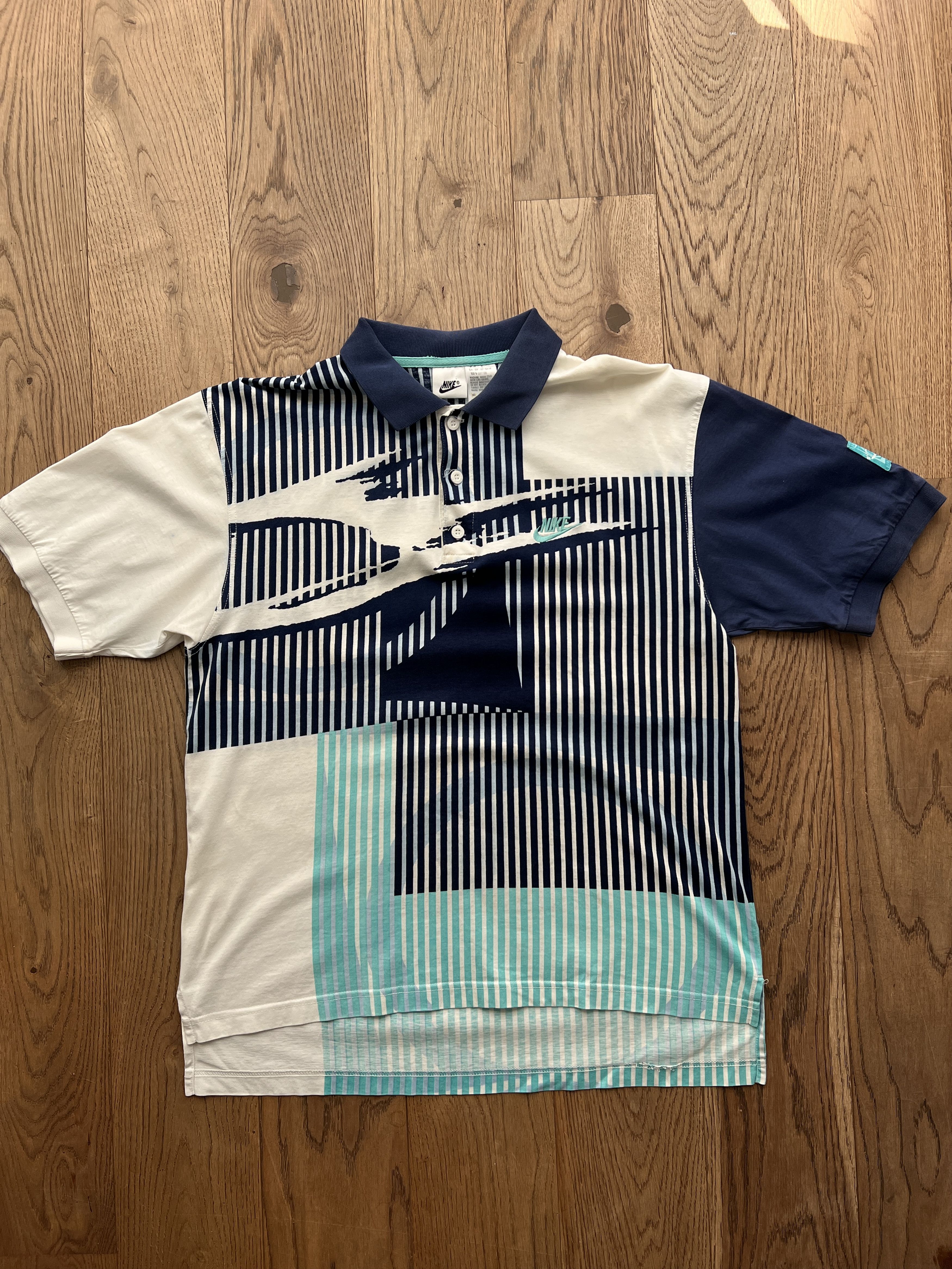 Nike ARCHIVE 1990s NIKE CHALLENGE COURT POLO SHIRT ANDRE AGASSI Size US M / EU 48-50 / 2 - 3 Thumbnail