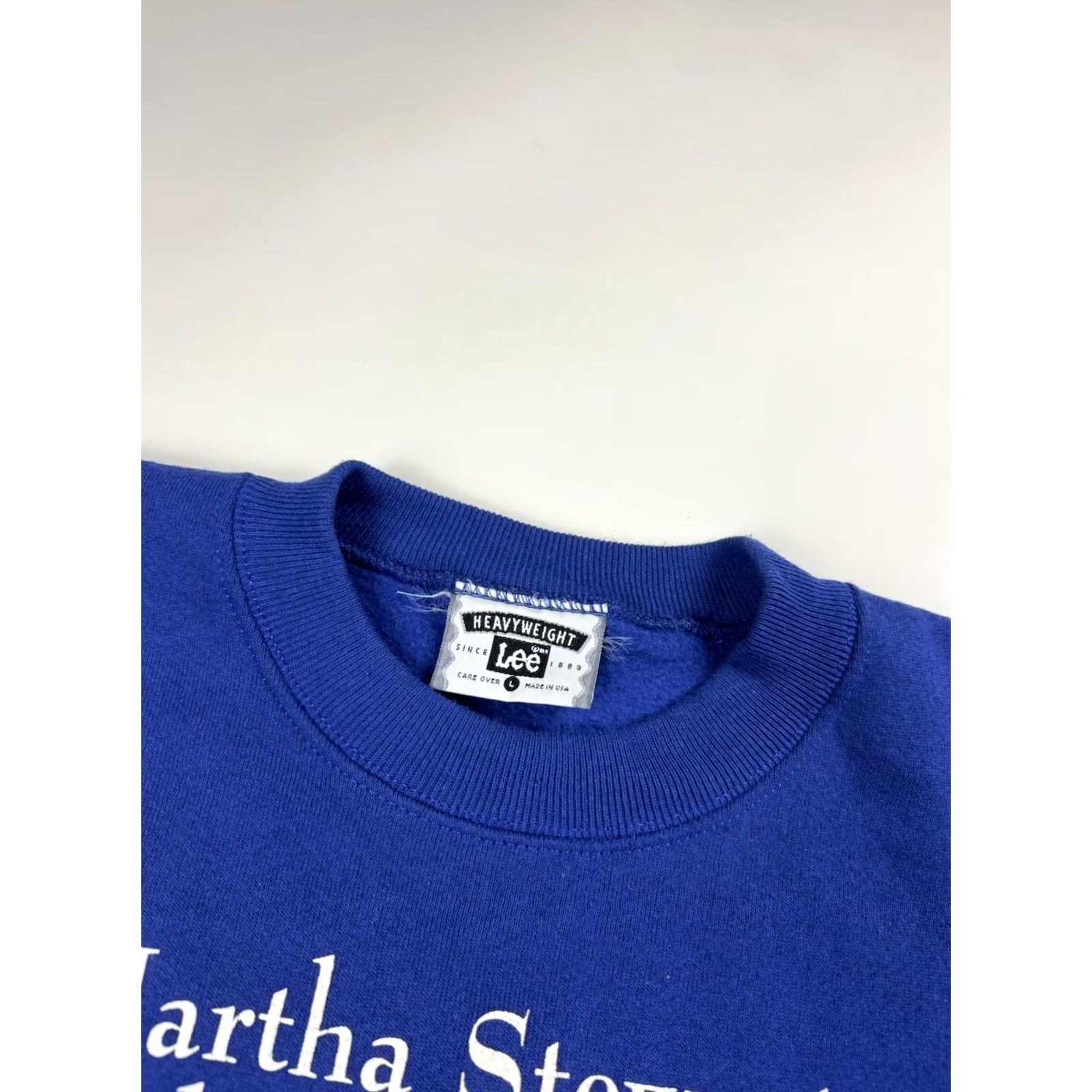 Vintage VINTAGE Martha Stewart Doesn’t Live Here Crewneck Sweatshirt L Blue Unisex Adults Sweatshirt Size US L / EU 52-54 / 3 - 5 Thumbnail