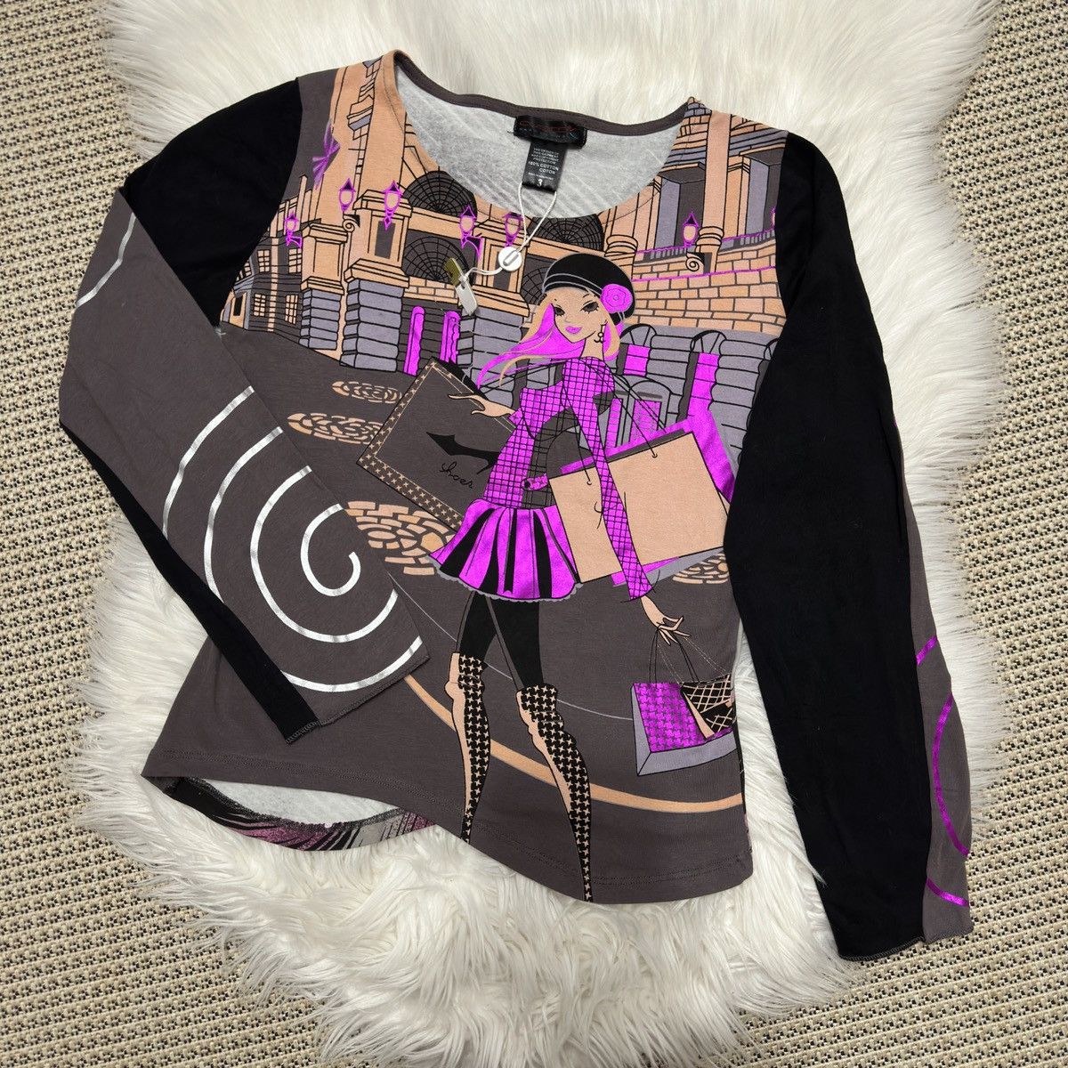 Custo Barcelona Custo Barcelona Long Sleeve Mesh Art Size M / US 6-8 / IT 42-44 - 1 Thumbnail