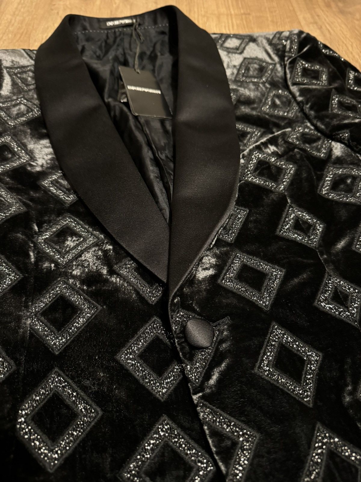 Emporio Armani Emporio Armani Tuxedo, black and silver, Stars collect, 50 Size 50S - 7 Thumbnail