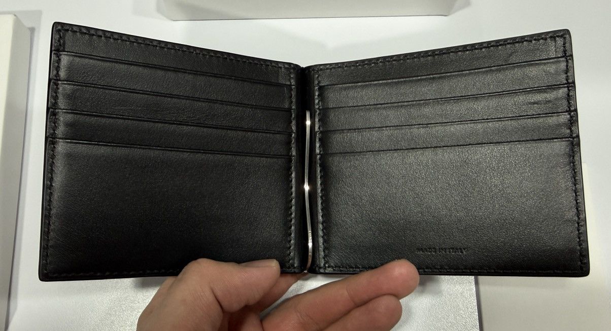 Celine bill clip wallet